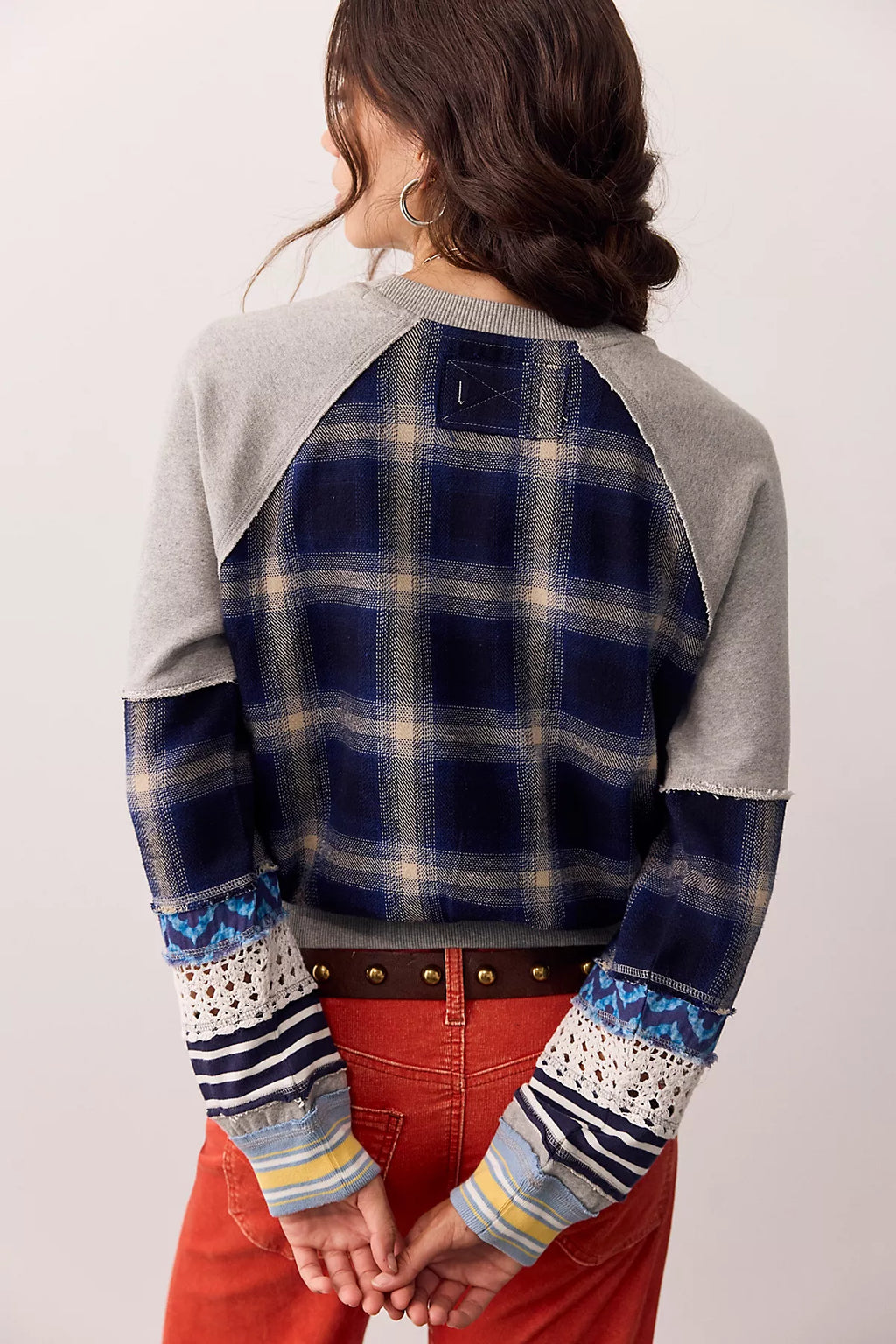 We The Free Western Craft Crew Neck Pullover