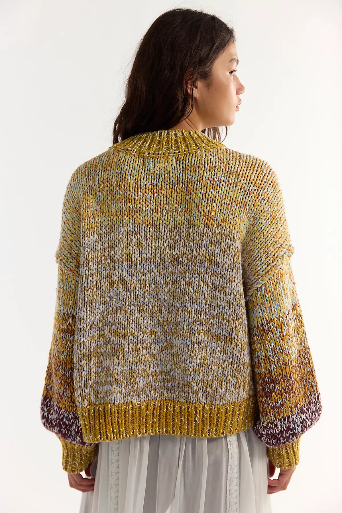Opal Multicolored Marled Sweater