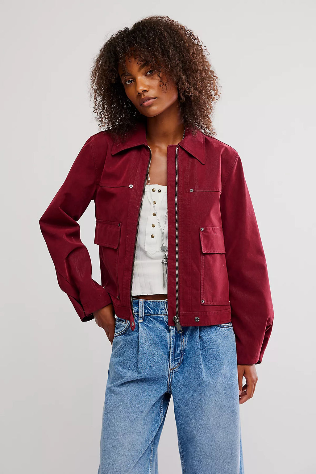 We The Free Blair Vegan Suede Jacket