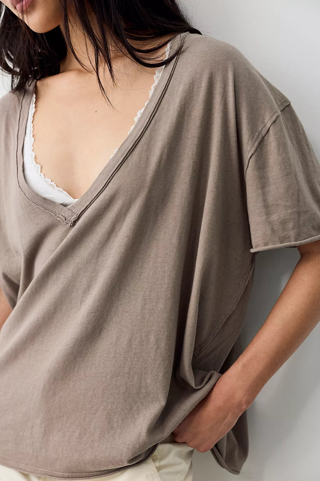 We The Free Nina V-Neck Tee