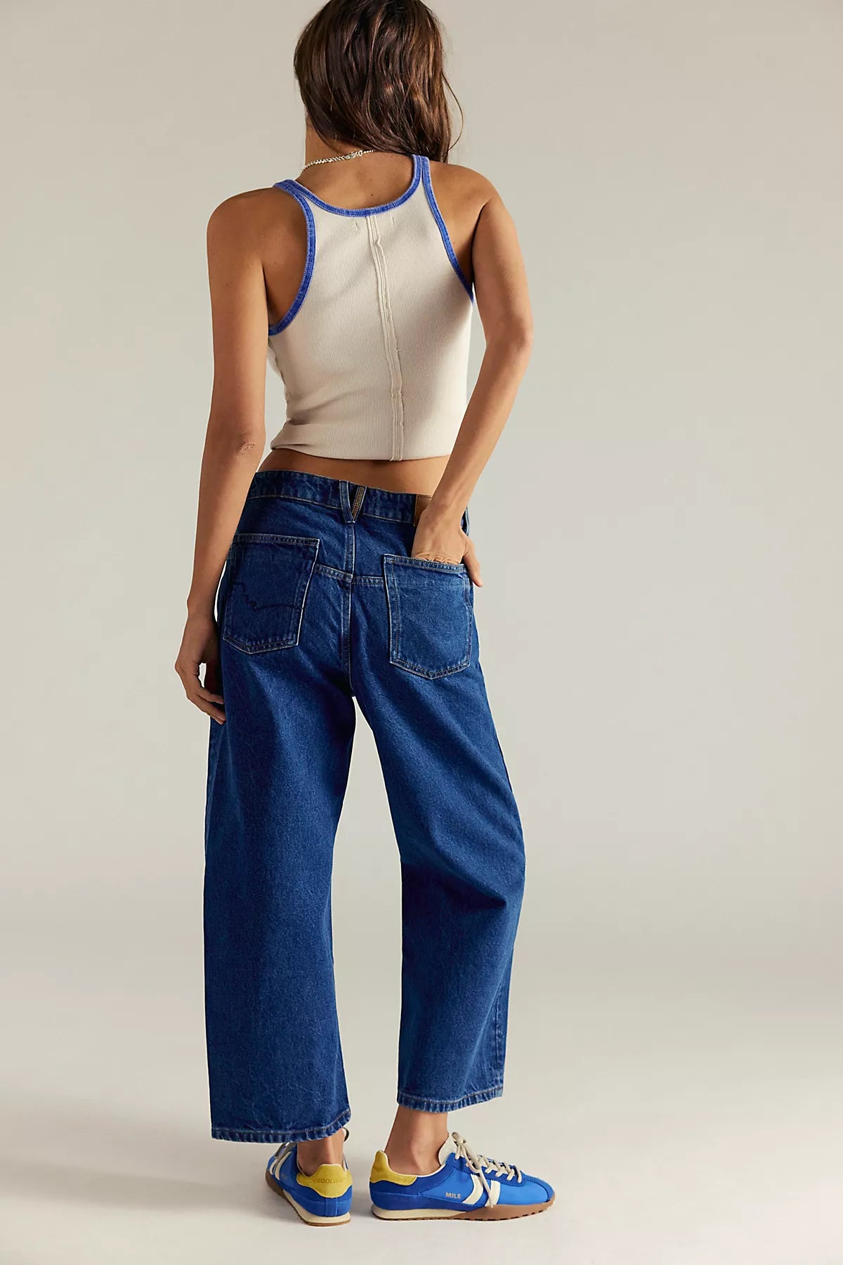 We The Free Deep Trance Dropped Boyfriend Jeans