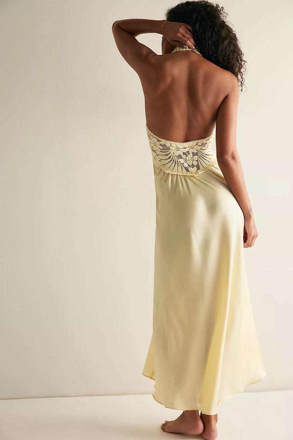Petal Party Midi Slip Dress