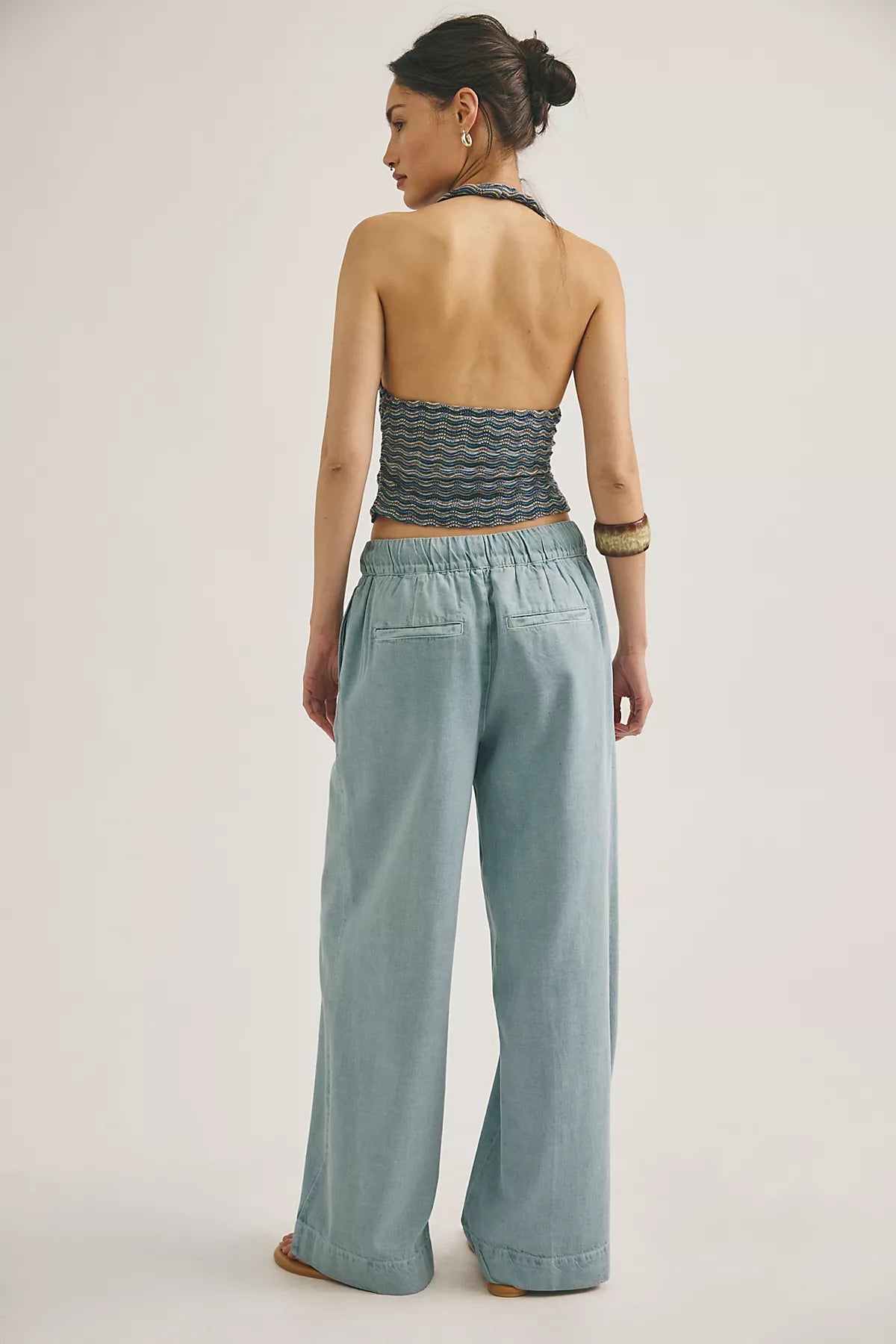 Tidal Moon Low-Rise Pull-On Pants