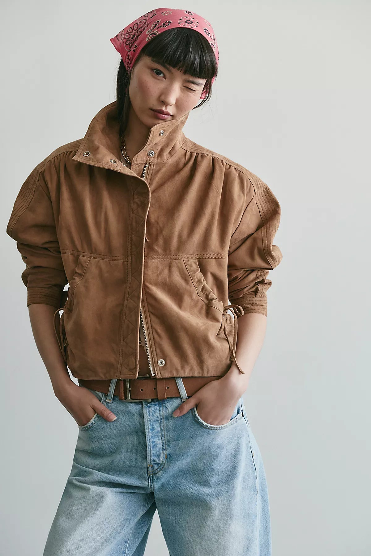 We The Free Rip Tide Suede Jacket