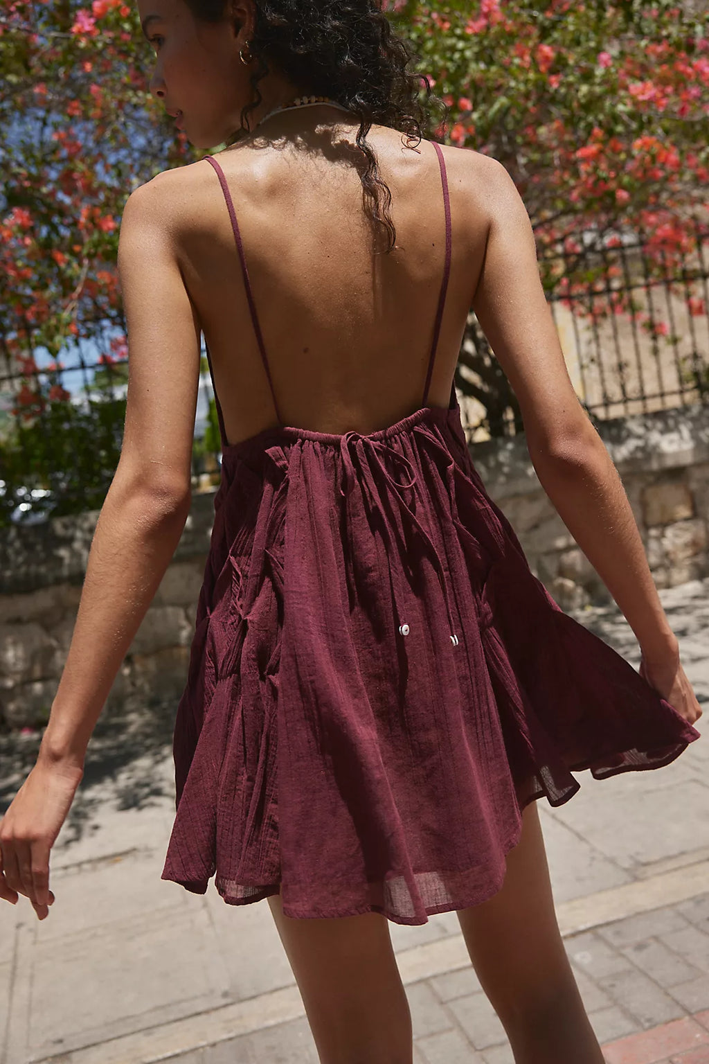 Saltwater Wave Mini Dress