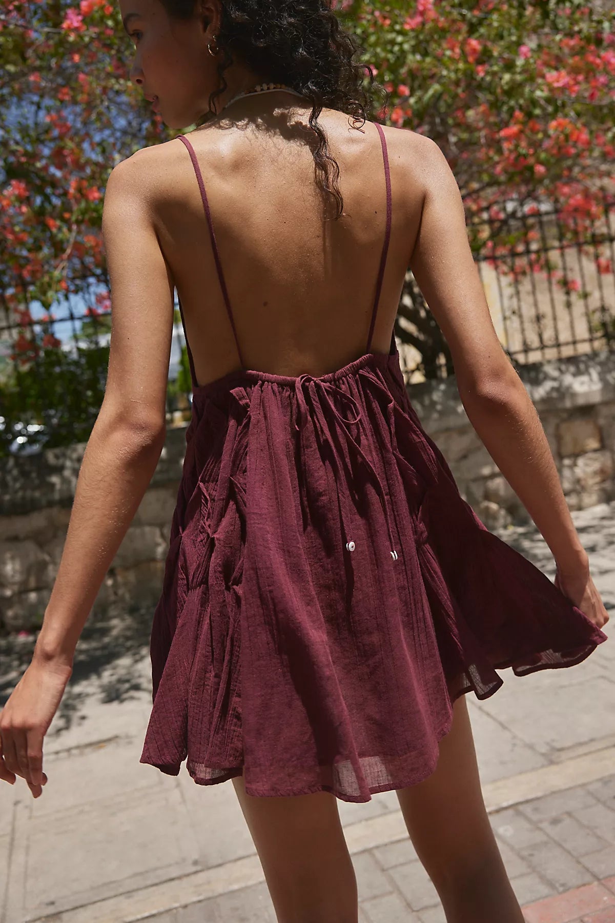 Saltwater Wave Mini Dress