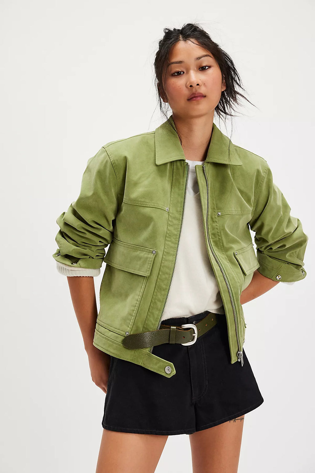 We The Free Blair Vegan Suede Jacket