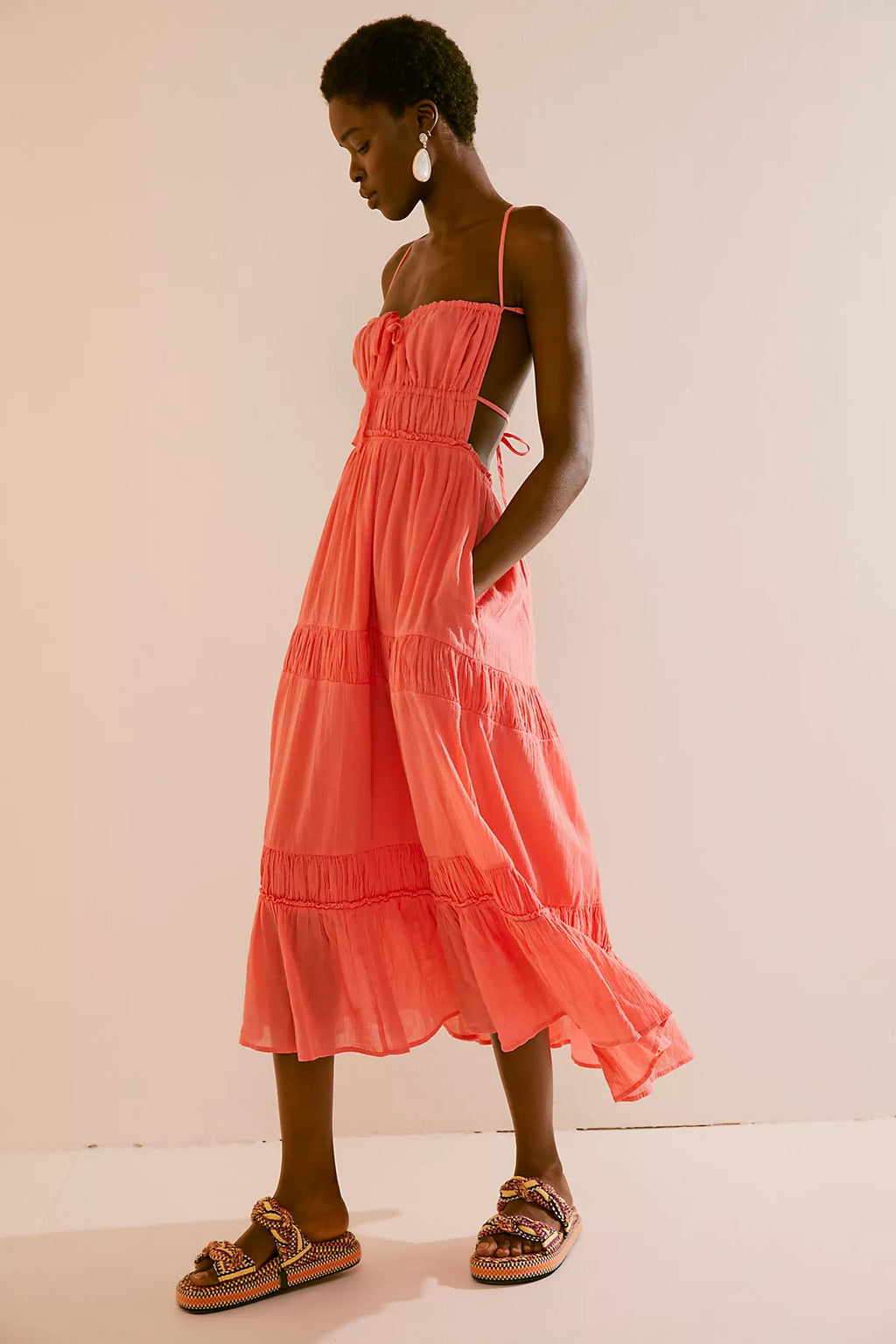 Taking Sides Maxi Dress