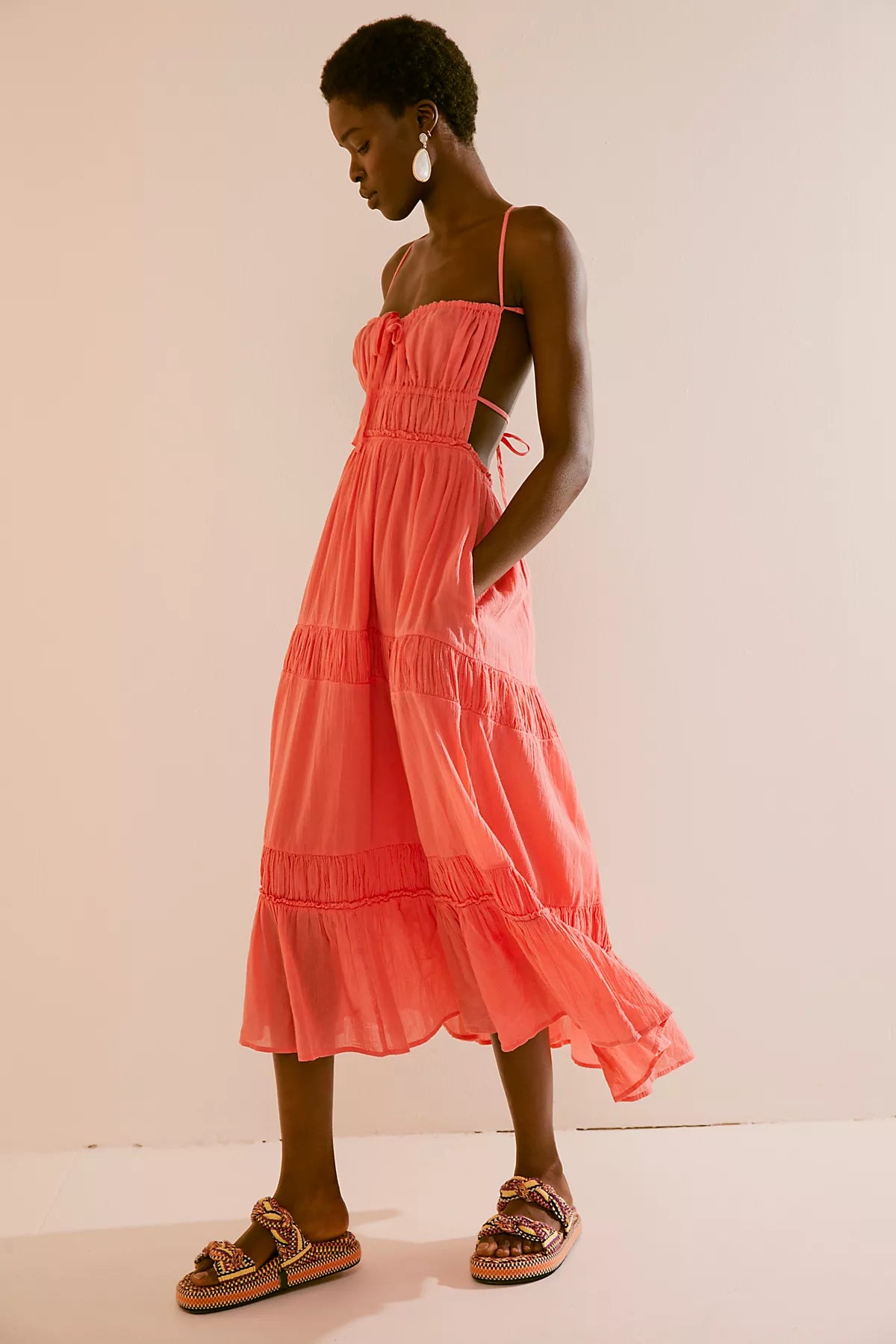 Taking Sides Maxi Dress