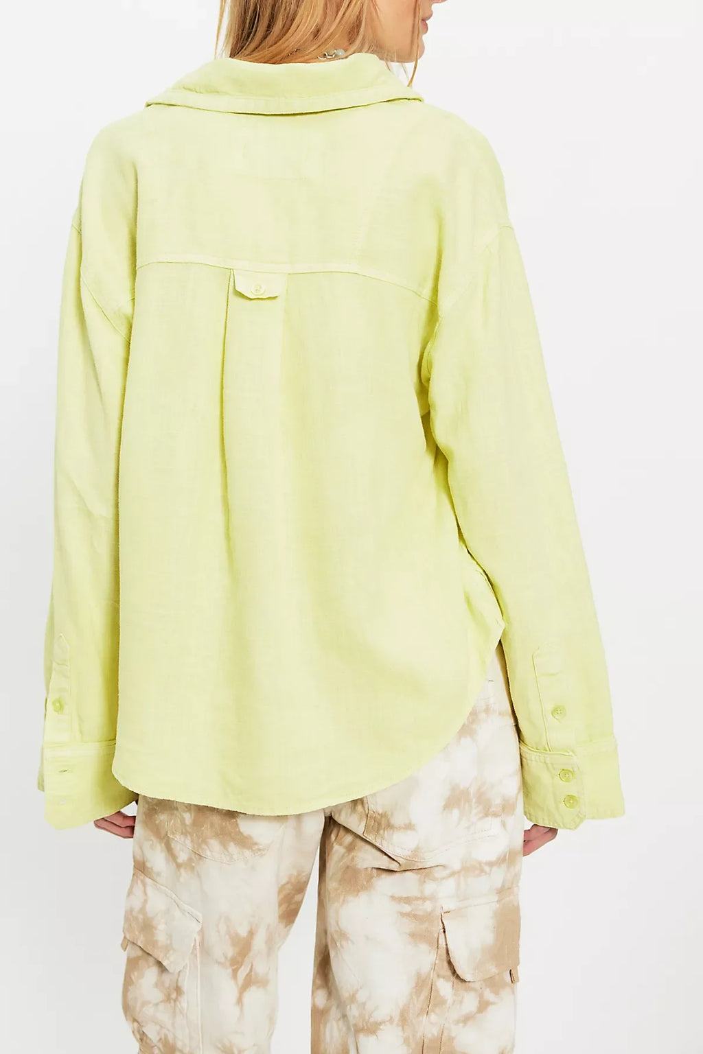 We The Free Laurel Linen Button Down Top
