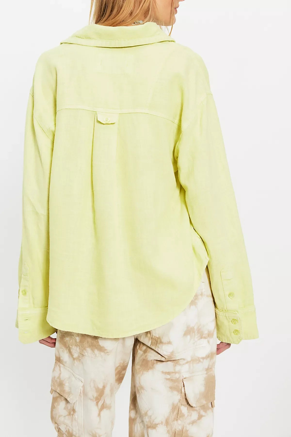We The Free Laurel Linen Button Down Top