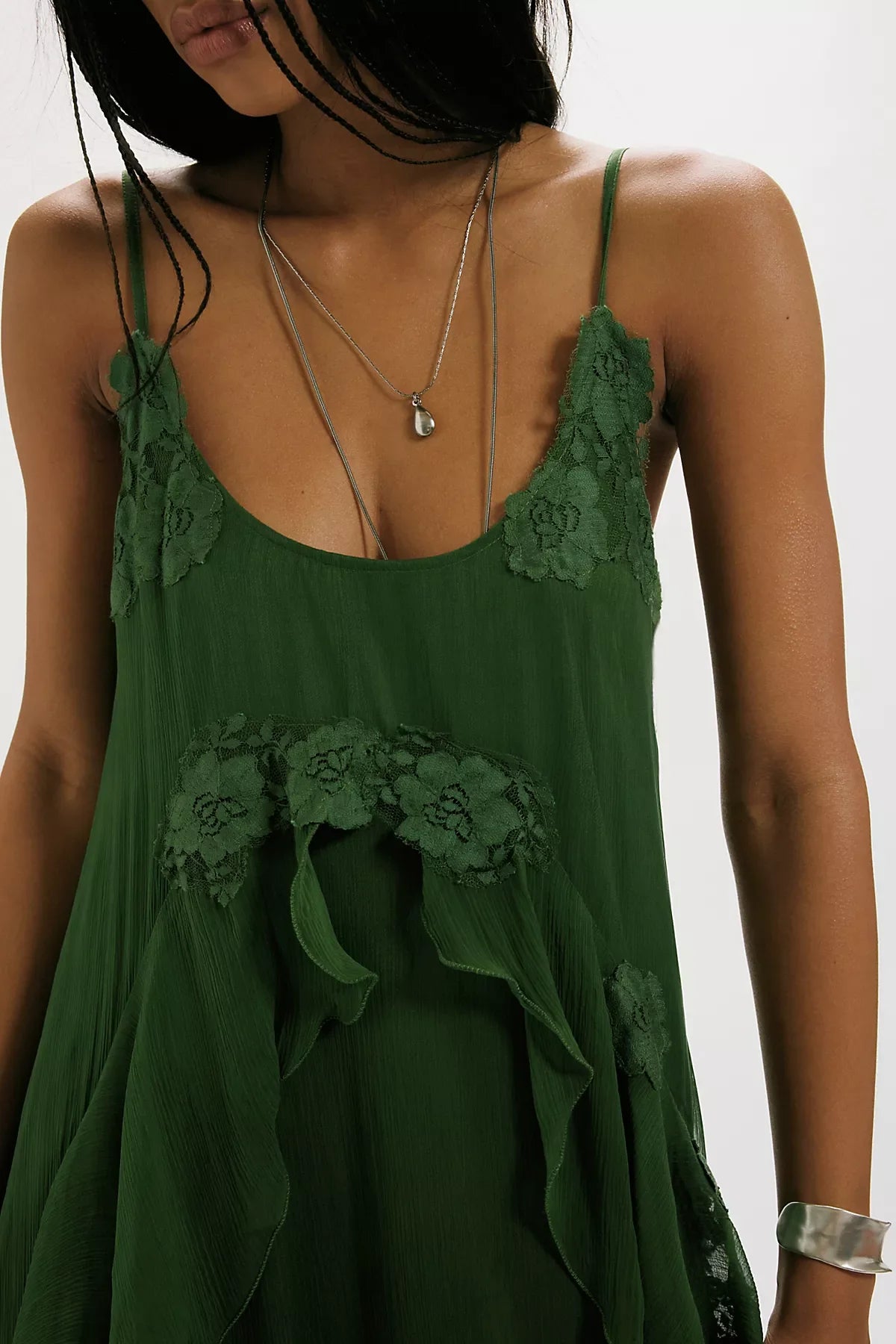 Nigel Preston Floating Angel Chiffon Maxi Dress