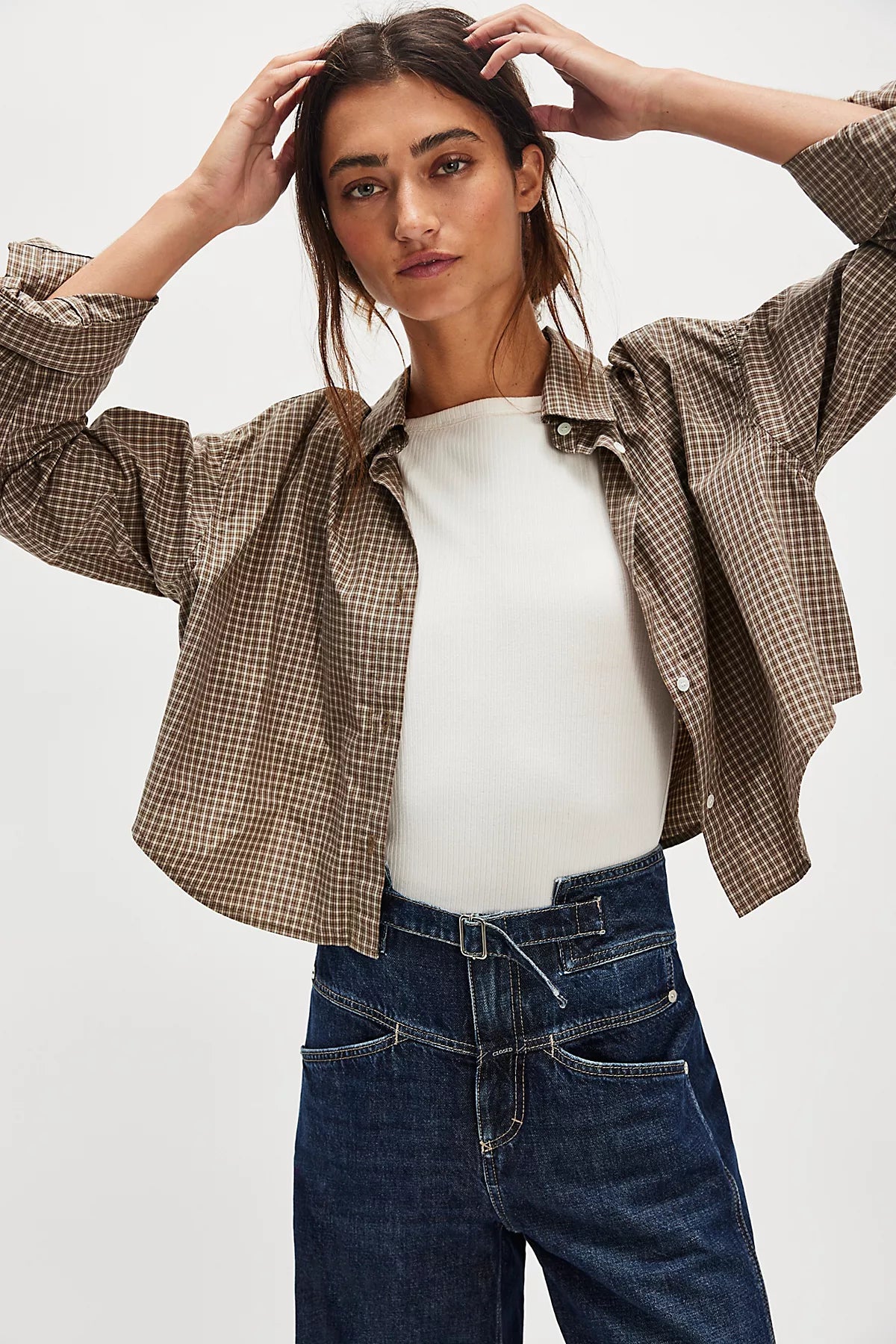 Citizens of Humanity Ana Cropped Shirt