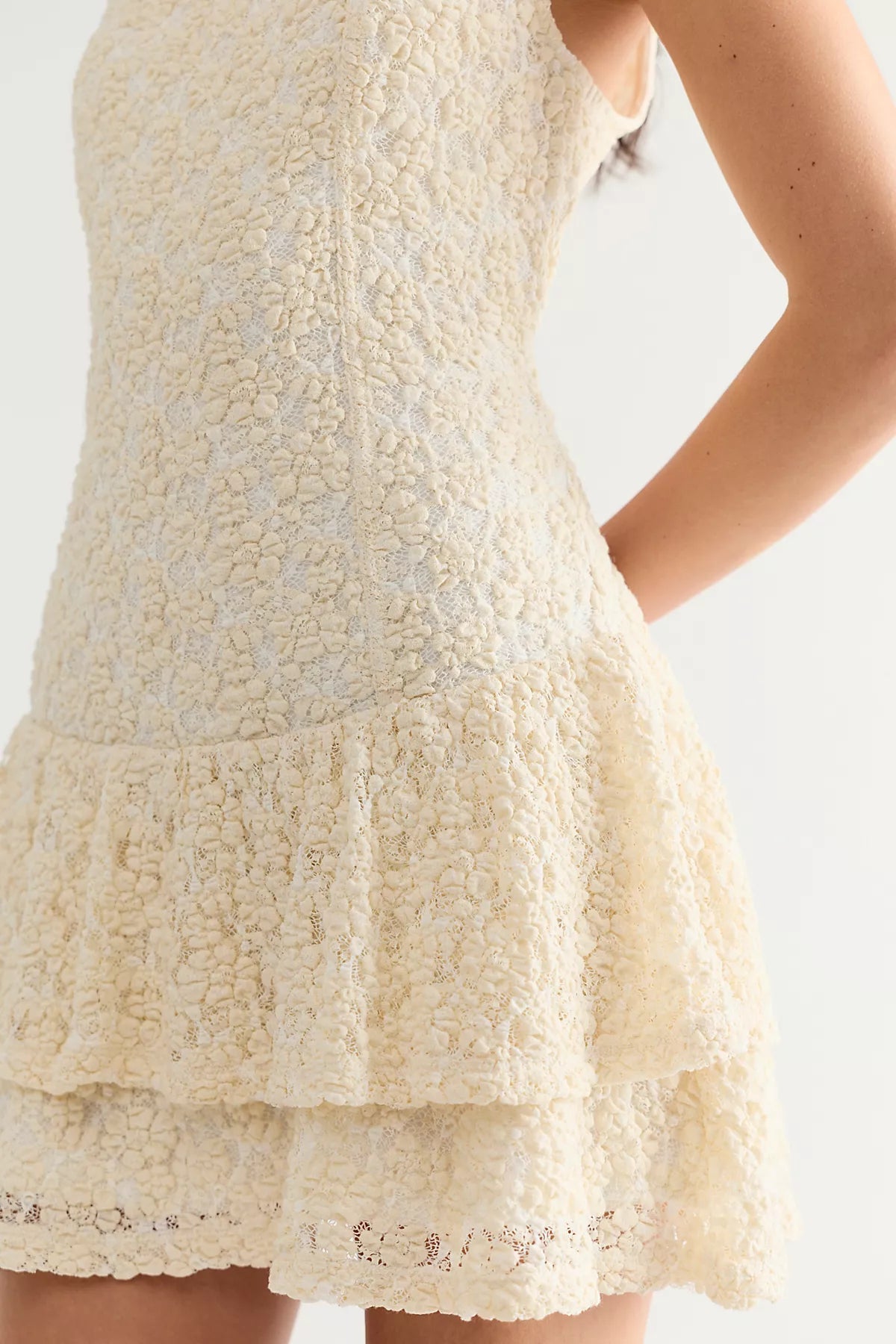 Slow Burn Lace Mini Dress