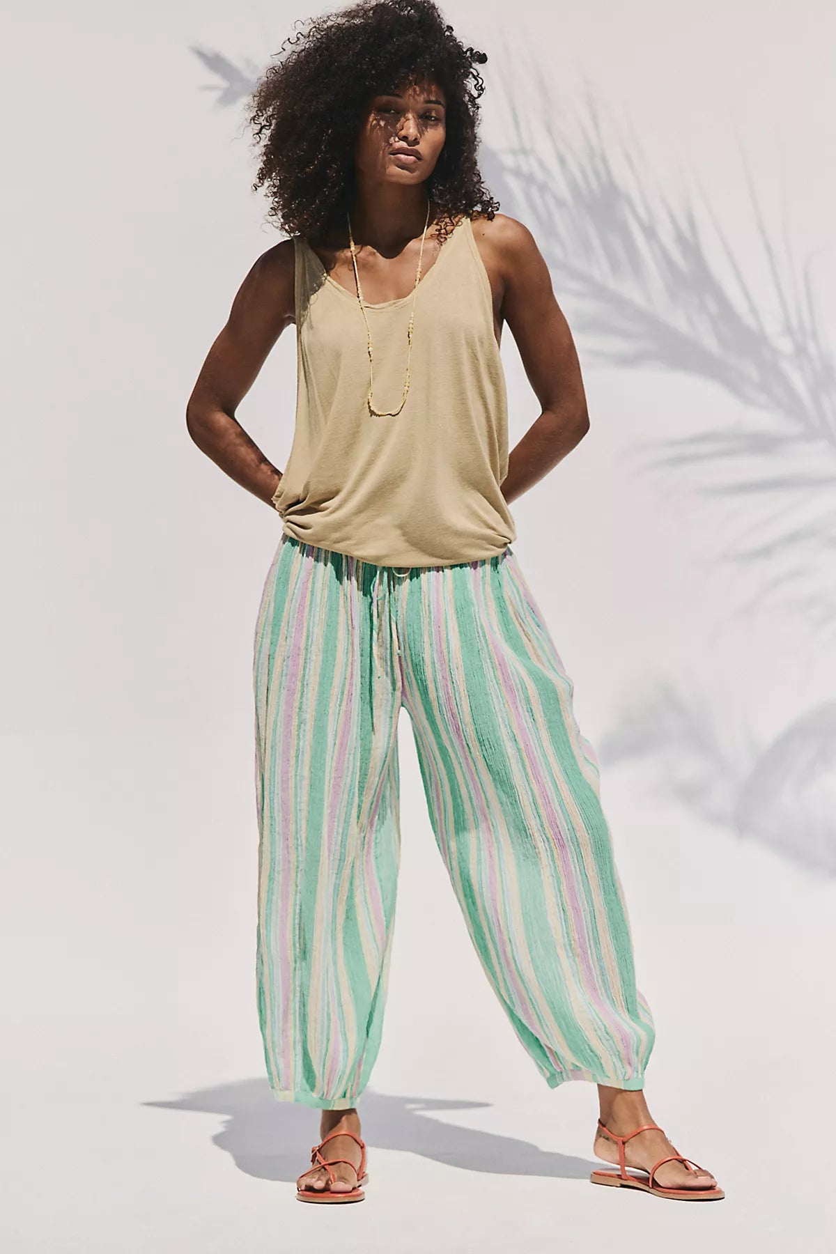 Playa Party Stripe Pants