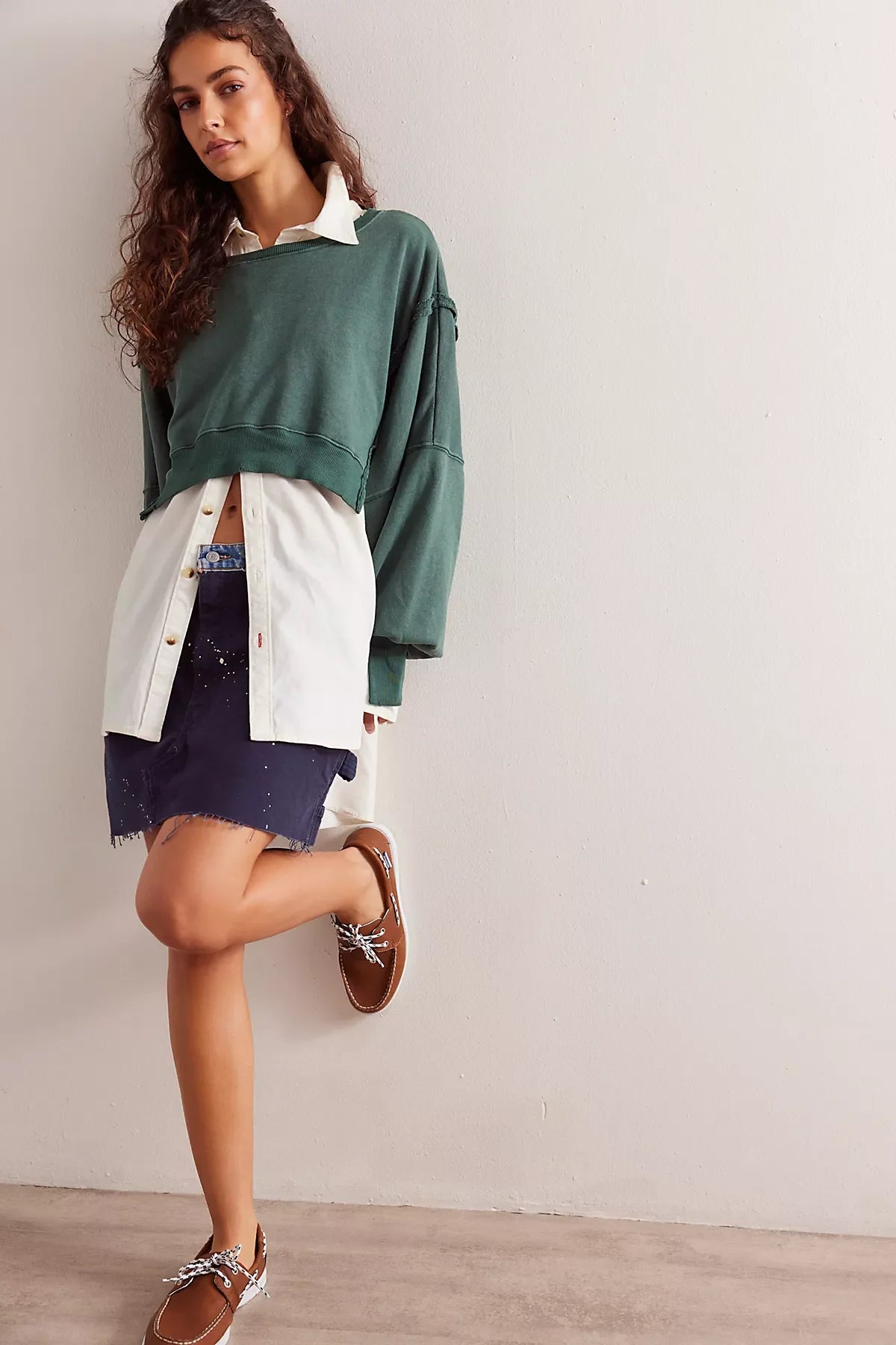 We The Free Camden Cropped Sweatshirt