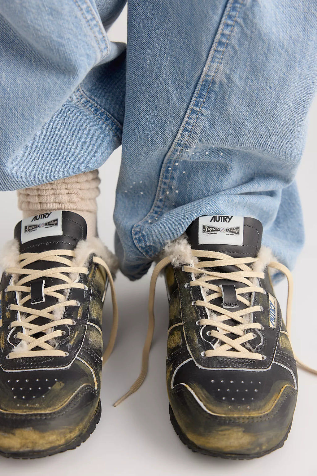 Autry Windspin Super Vintage Mule Sneakers
