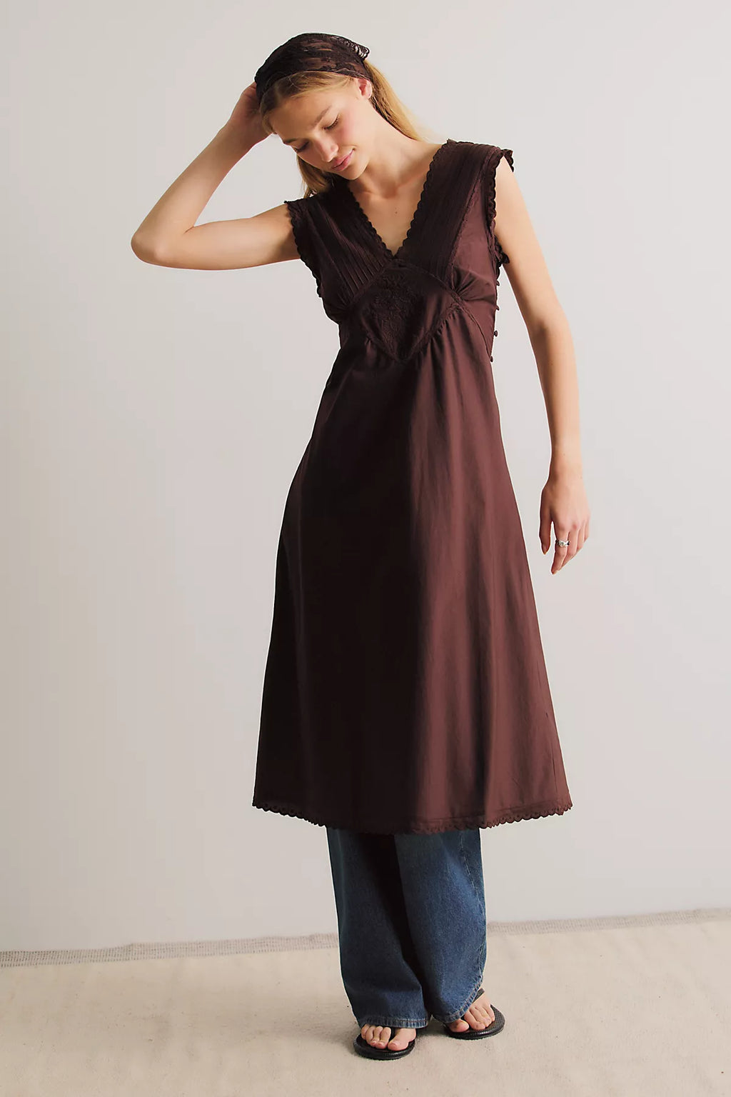 Me And You Midi Slip Dress