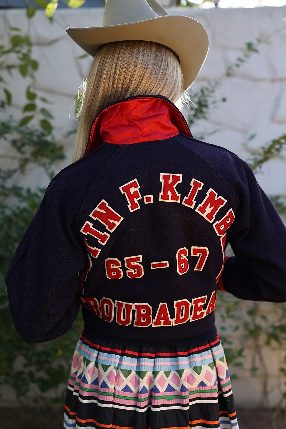 Vintage Speedline Varsity Jacket by Lauren Owen of Texas