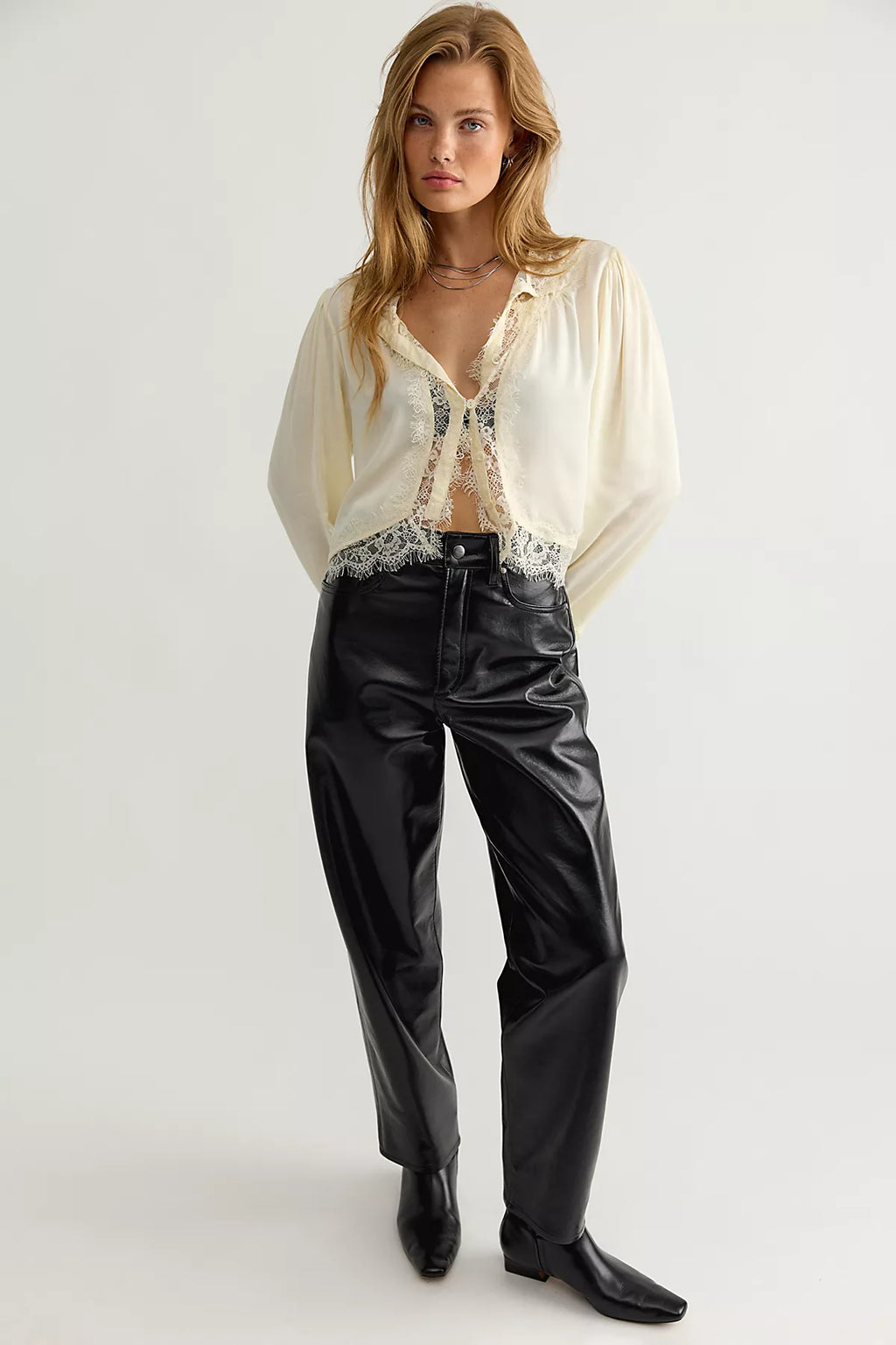 AGOLDE Nate Leather Pants