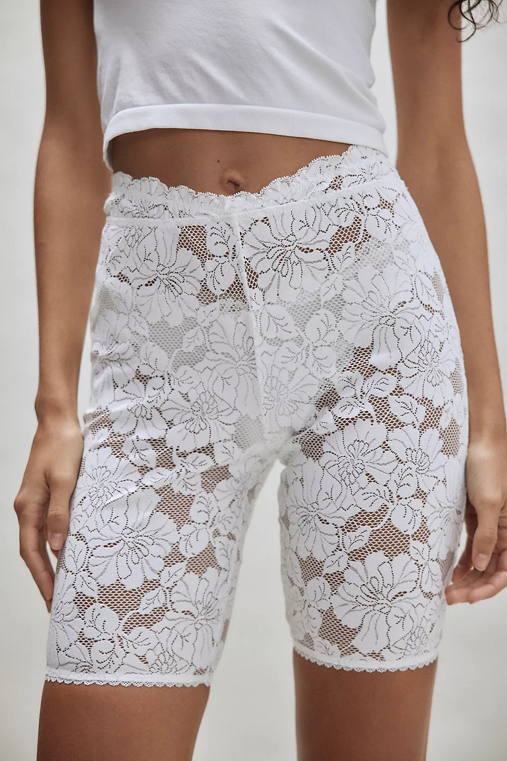 Lace Pursuit Bike Shorts