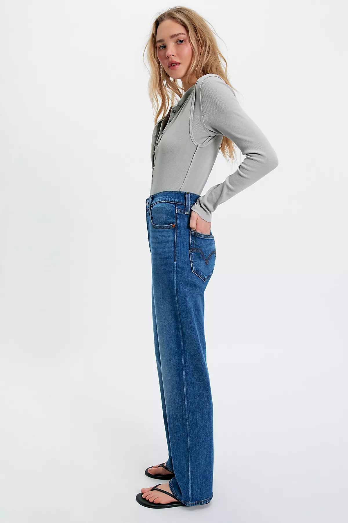 Levi's Ribcage Full Length Jeans