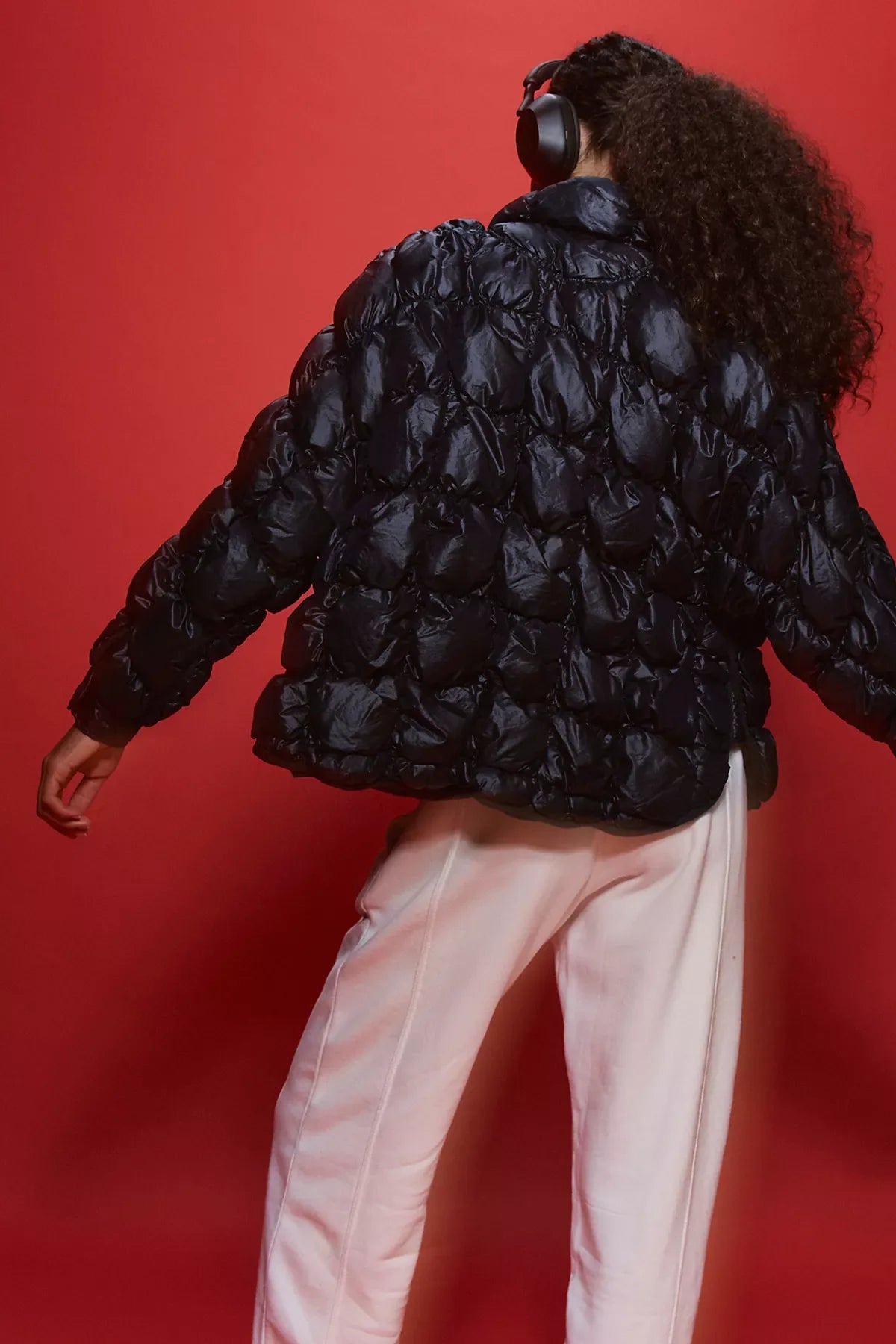 Pippa Scrunchy Glossy Packable Puffer Jacket