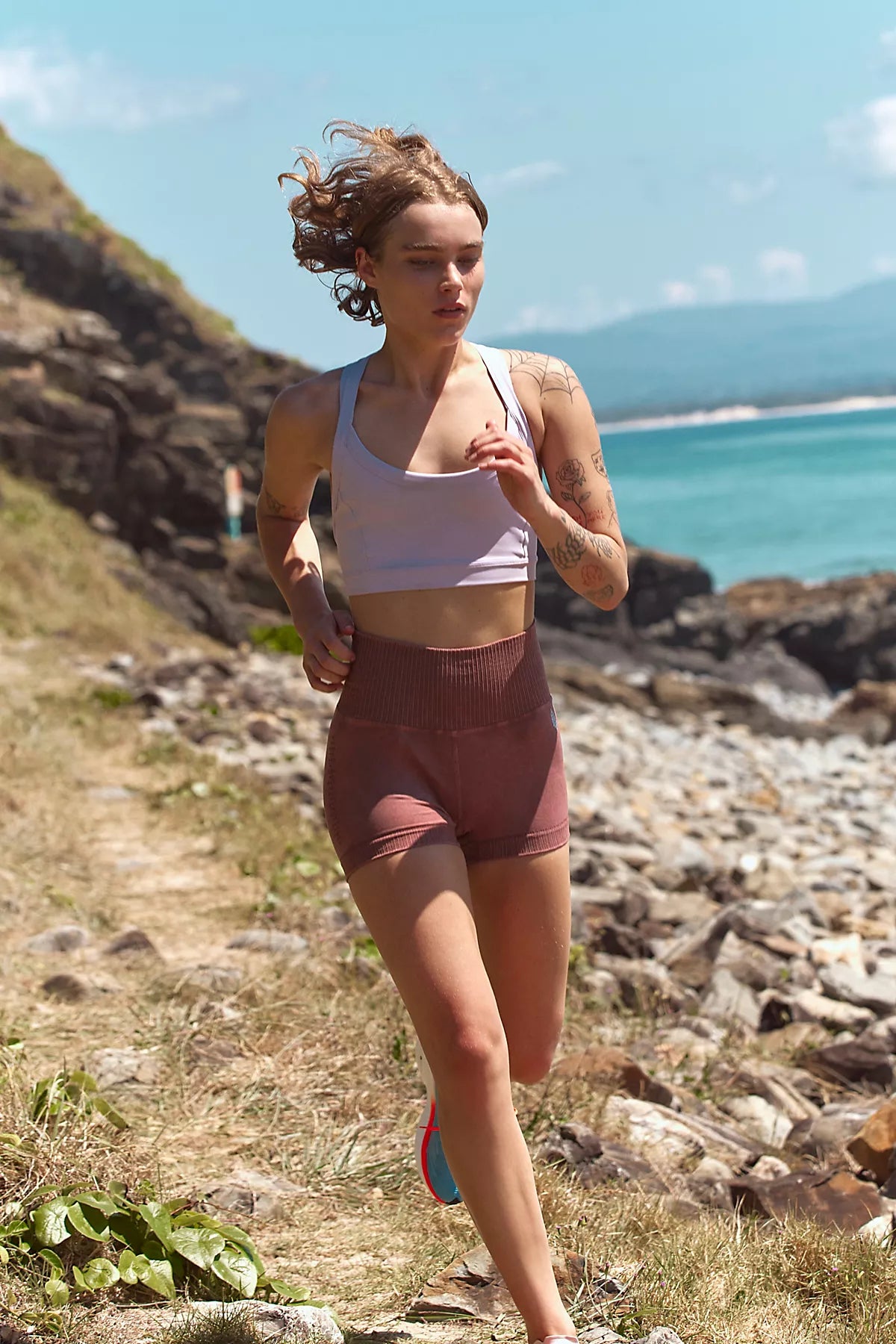 Good Karma High-Rise 2.75" Run Shorts