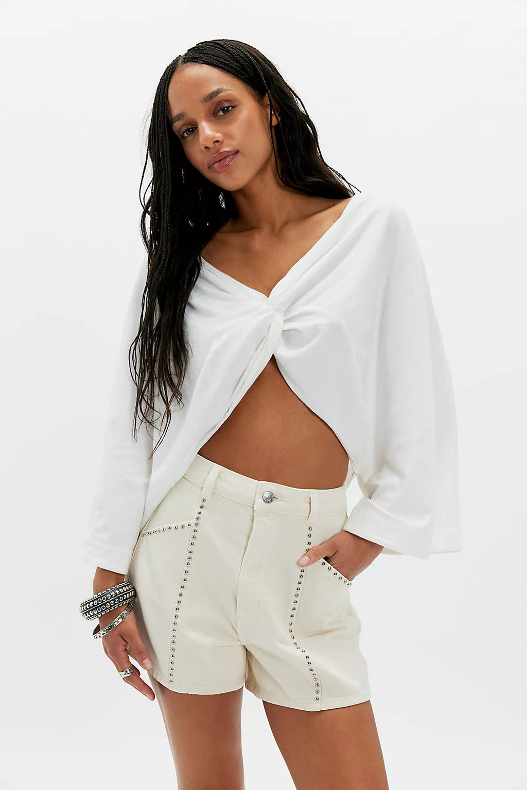 Rolla's Mirage Studded Shorts