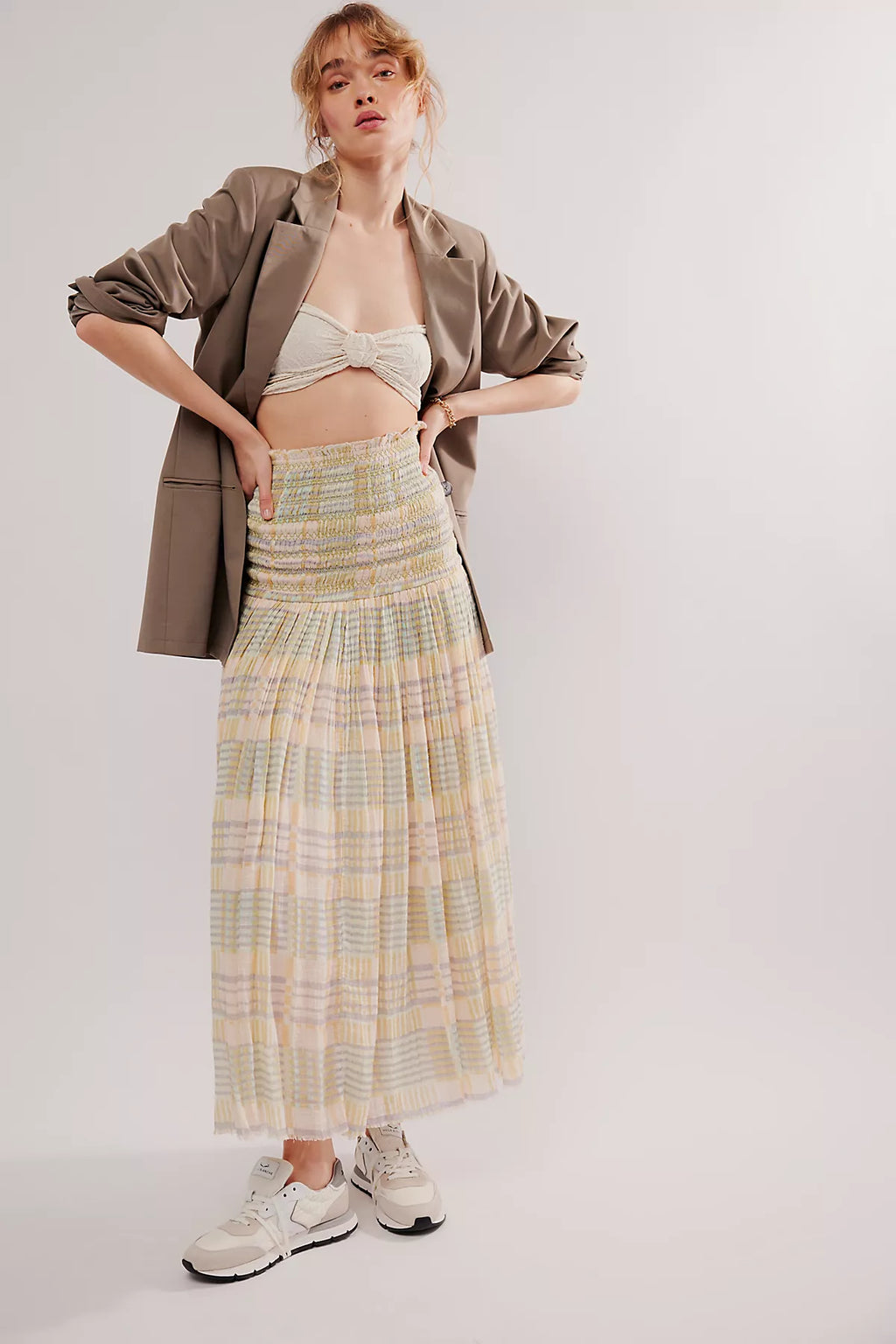 FP One Ravenna Printed Convertible Maxi Skirt