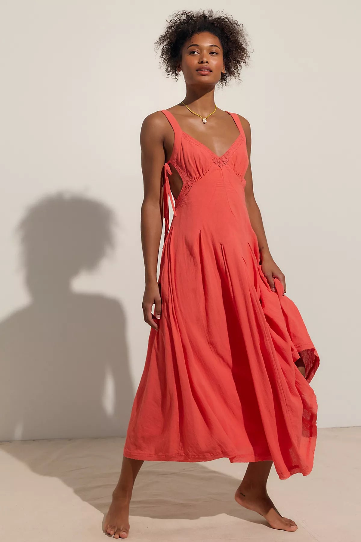 Vivi Cotton Midi Dress