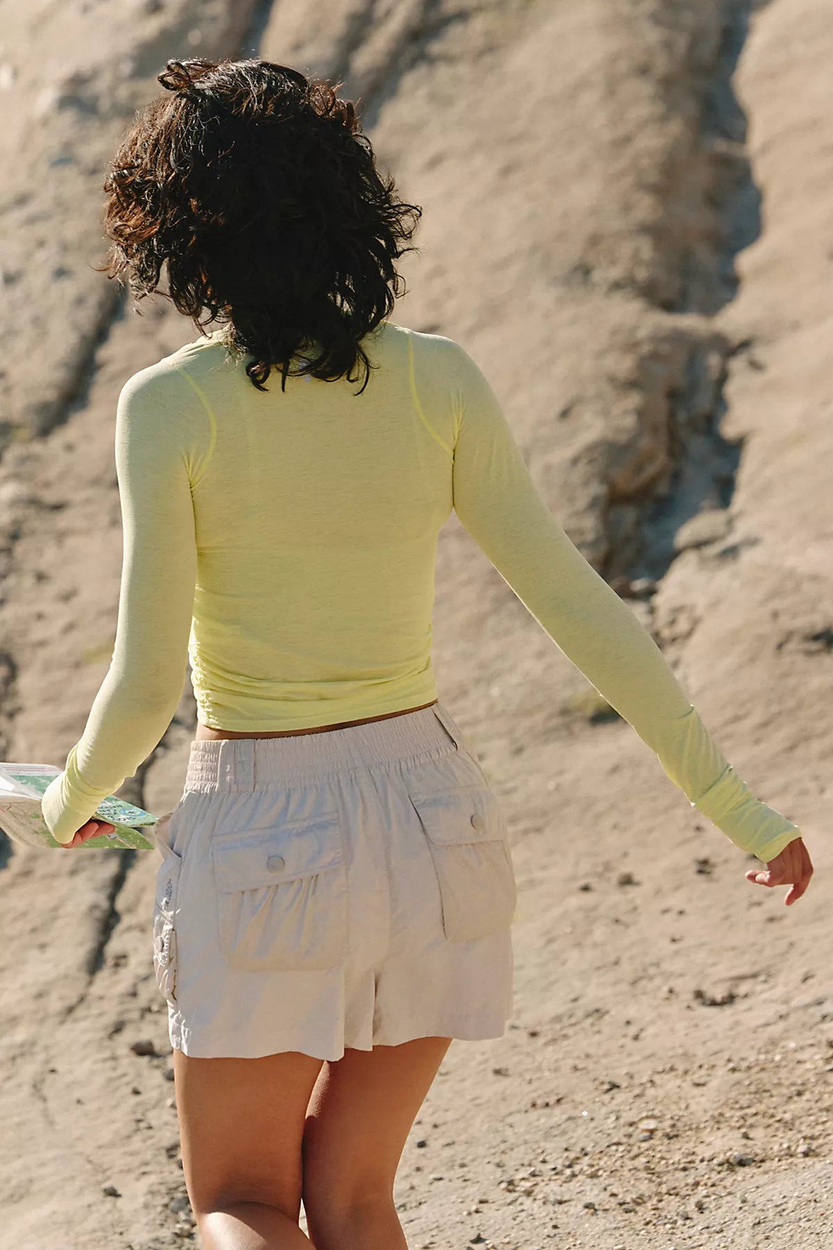 Tempo Ruched UV Protection Long Sleeve