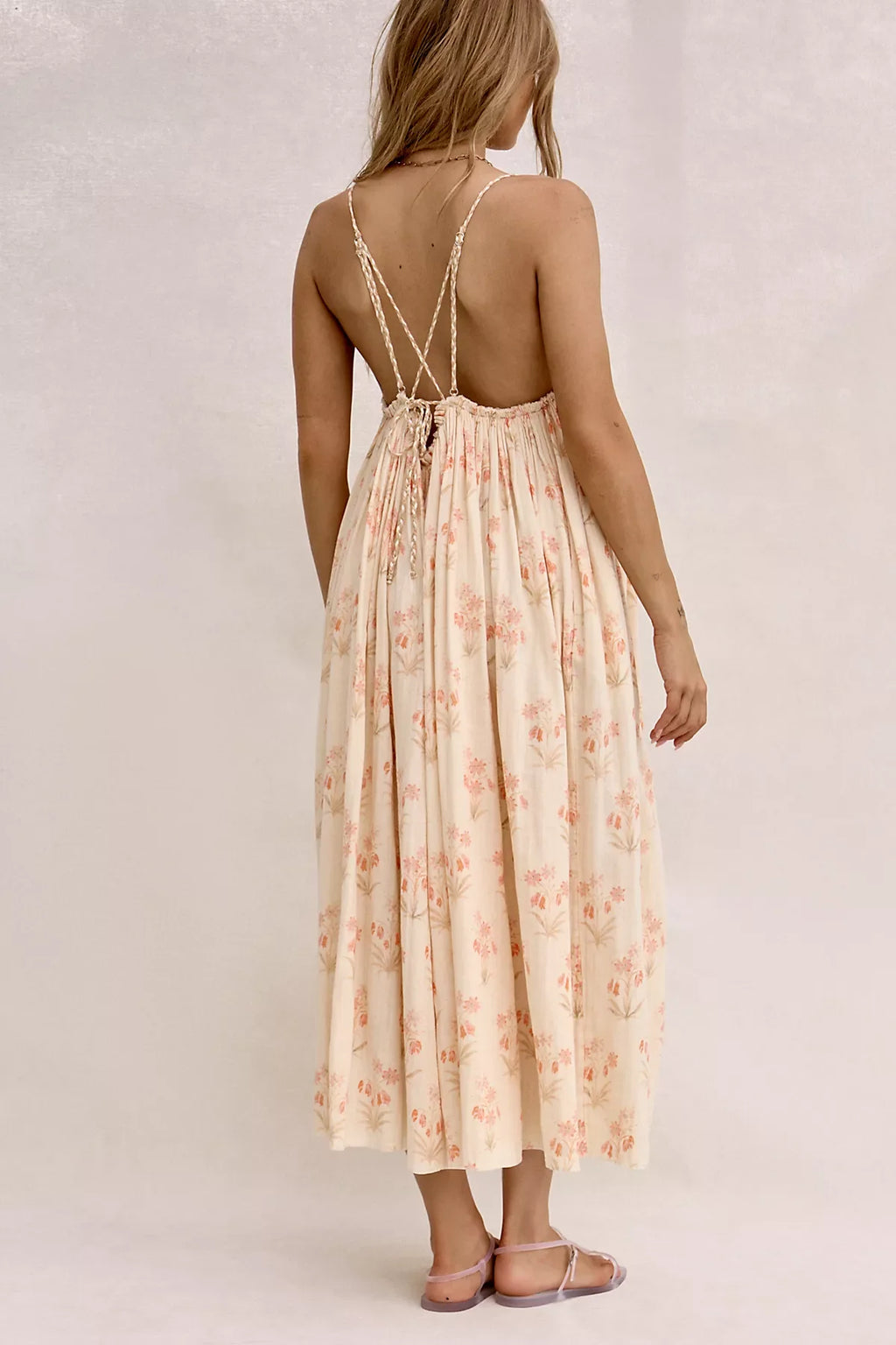 Raffia Blooms Printed Jumpsuit