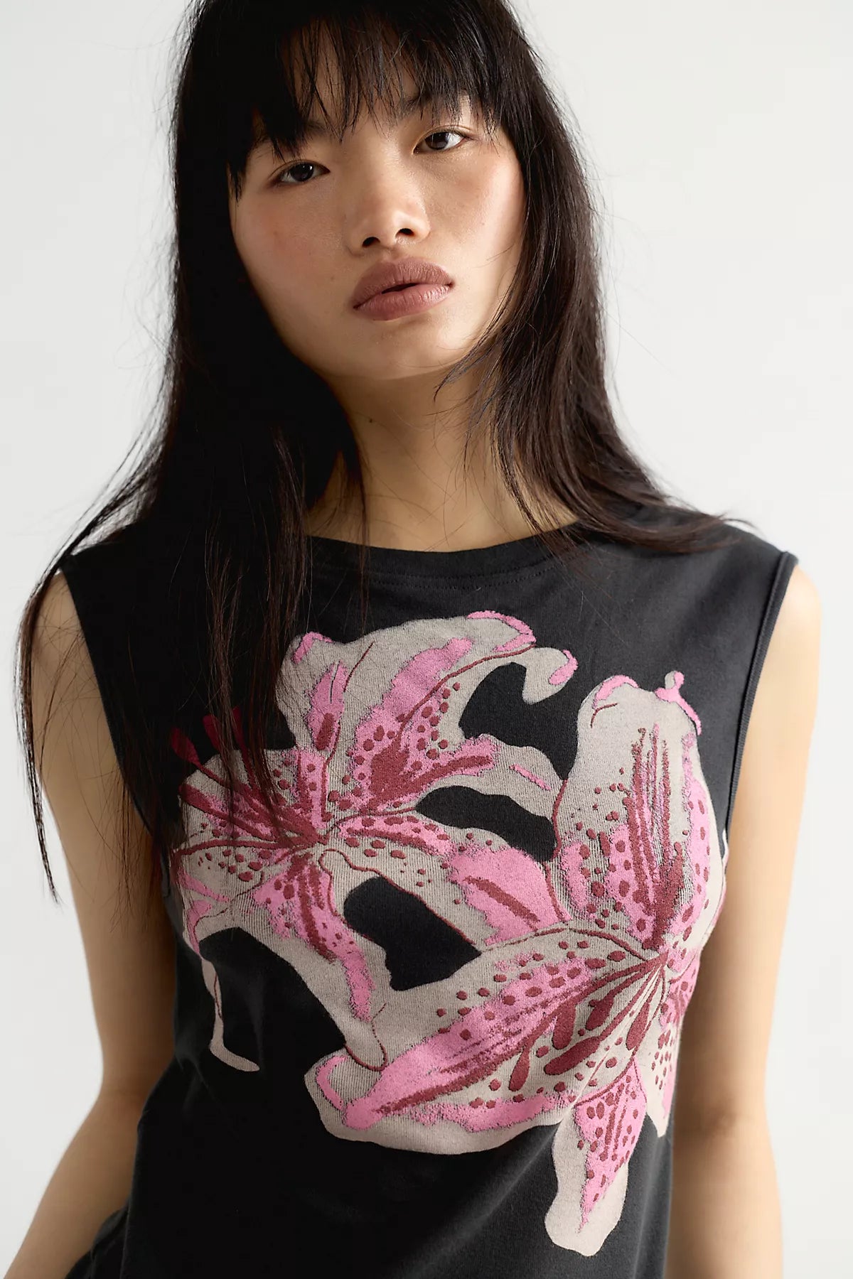 Ballad Reversible Lily Printed Tank