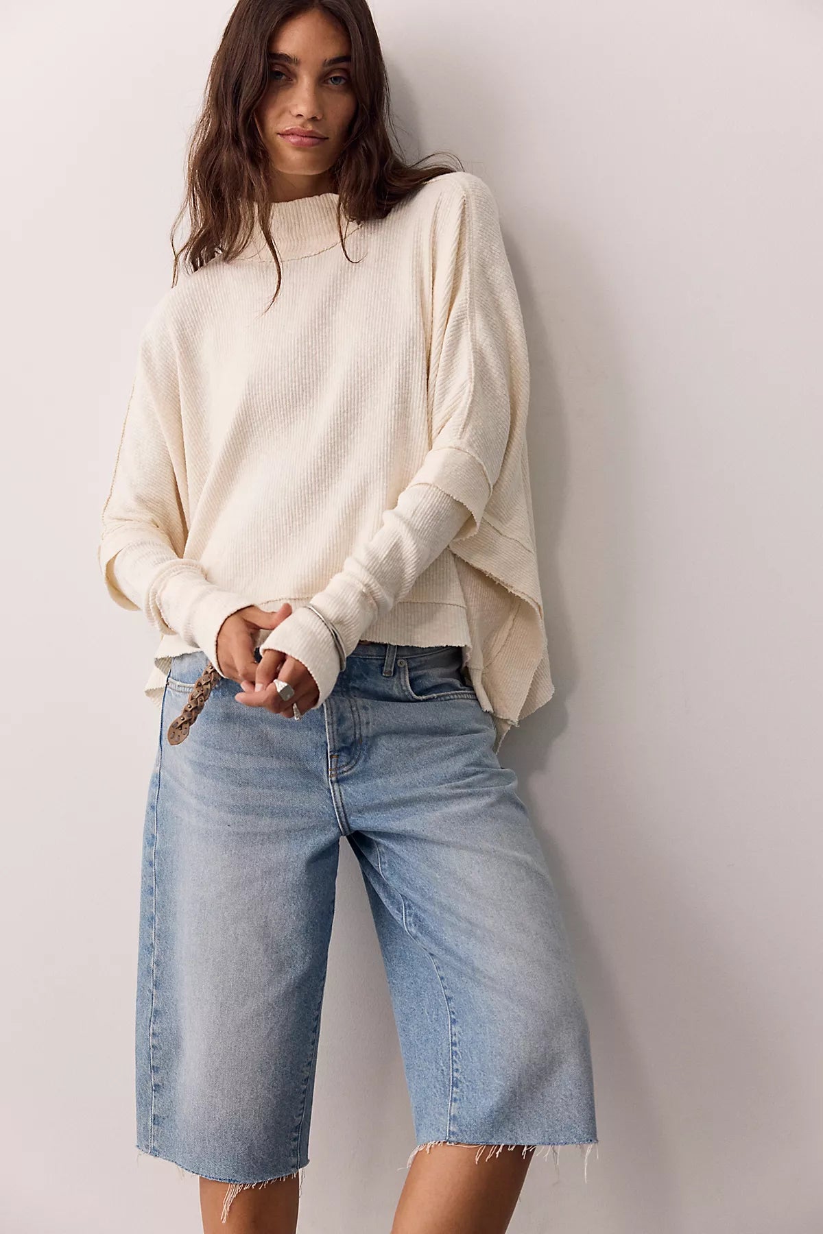 We The Free Moon Daisy Turtleneck Twofer