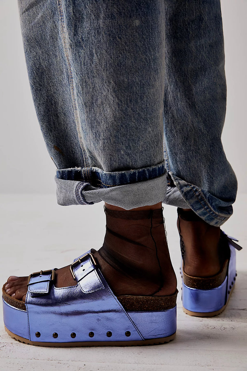 Rule Breaker Flatform Sandals