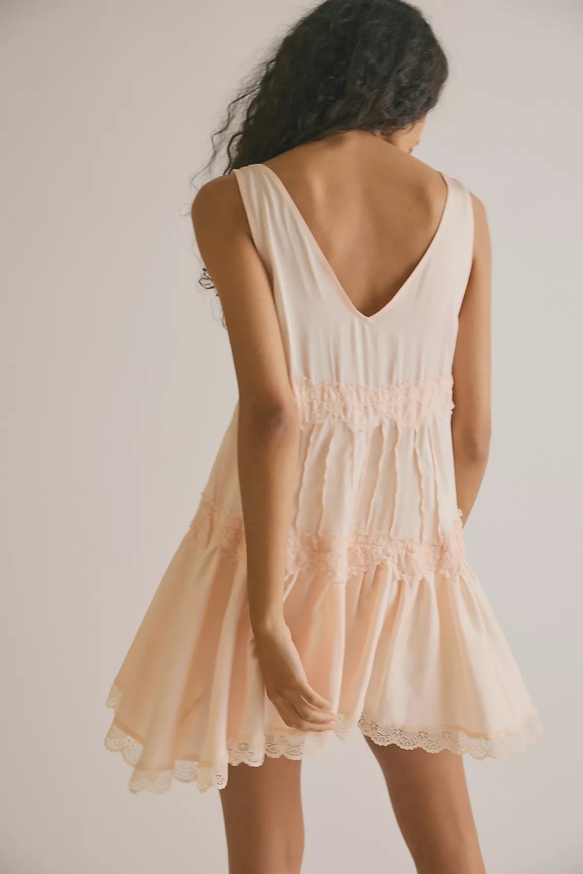 In This Groove Mini Slip Dress
