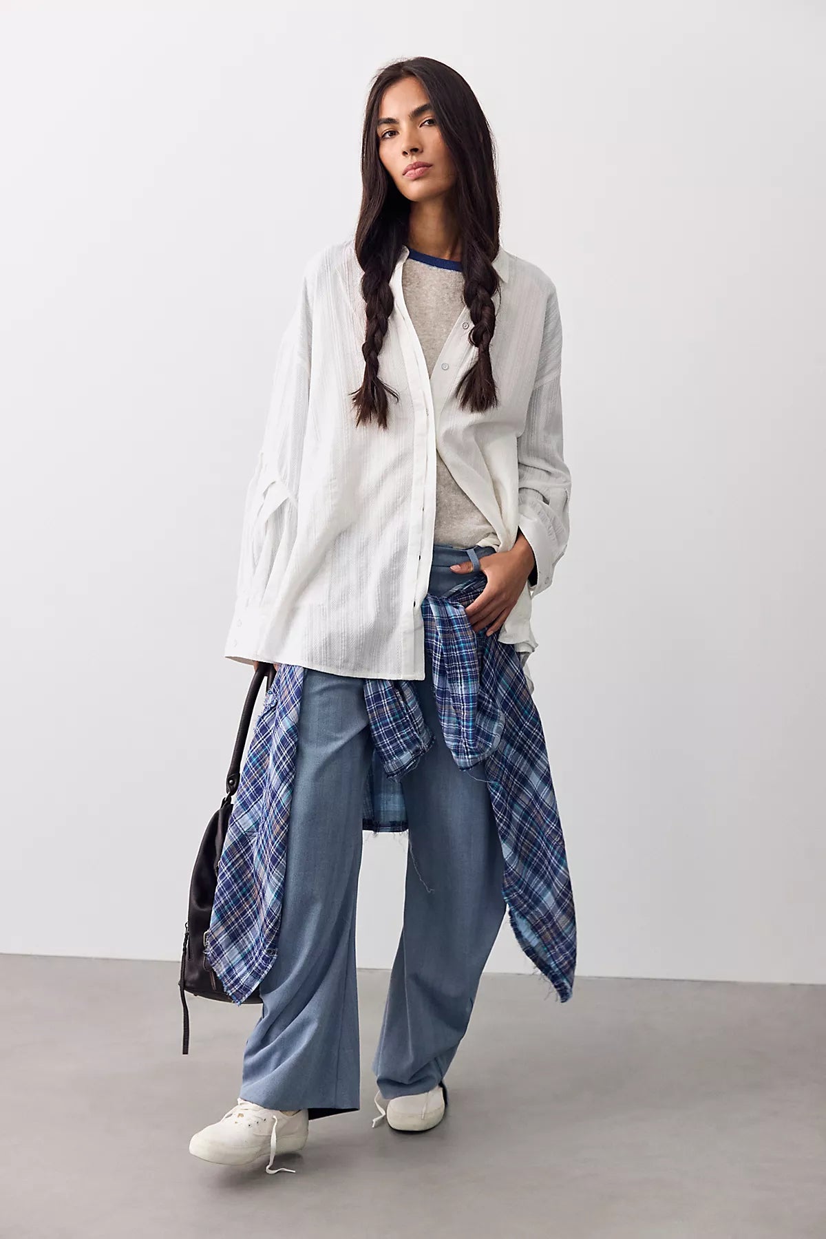 We The Free Selene Dobby Button Down