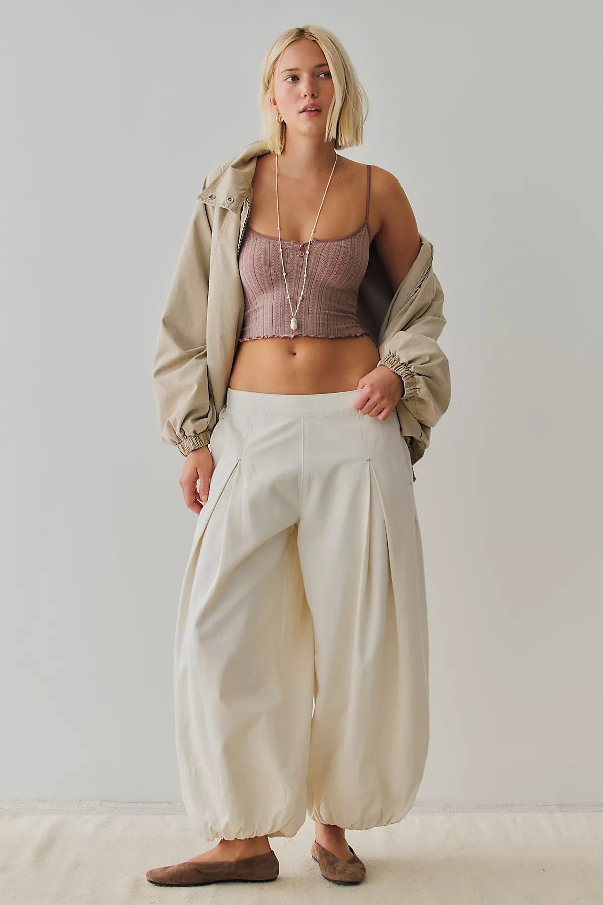 Snap Into It Henley Crop