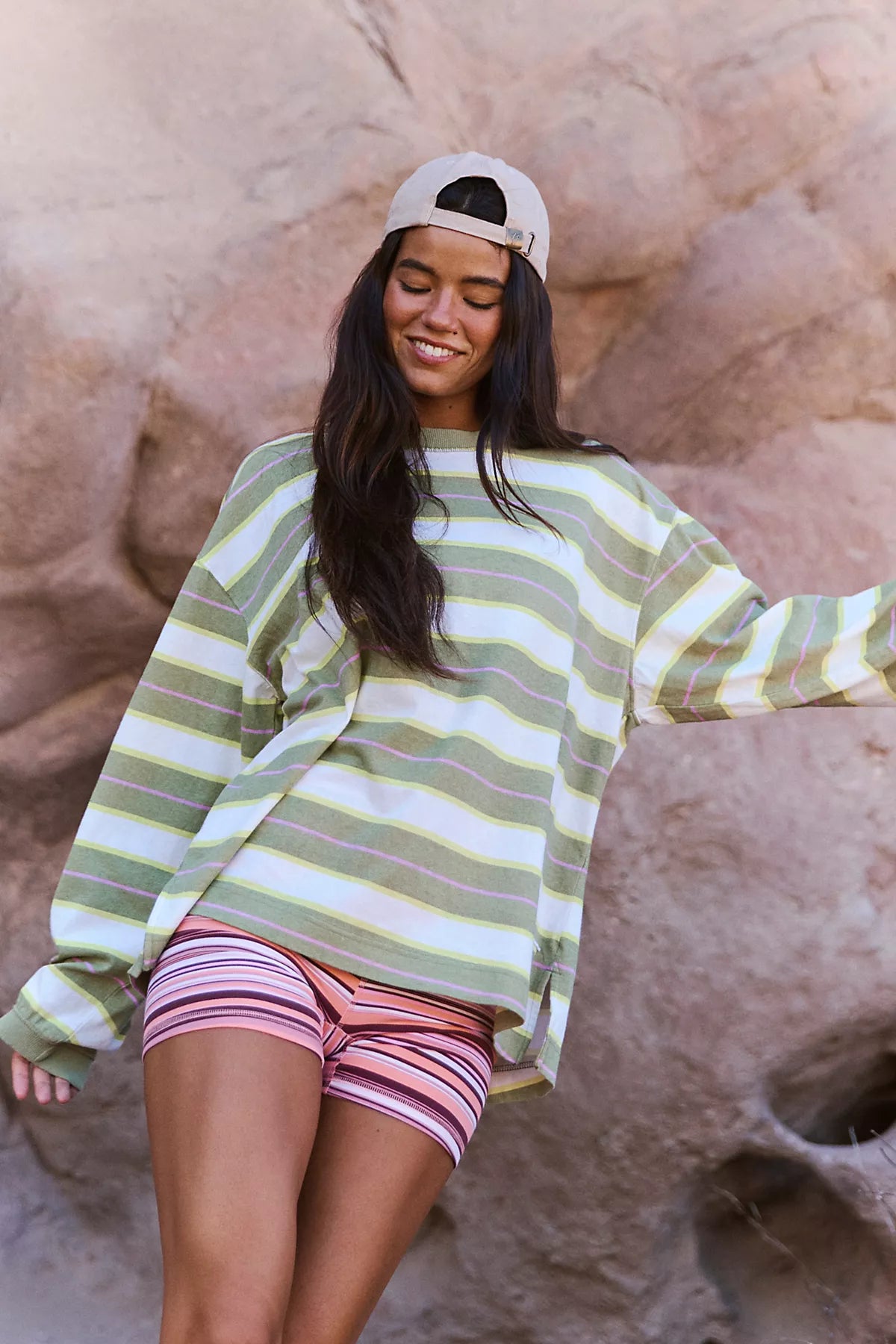 Hustle Striped Layer