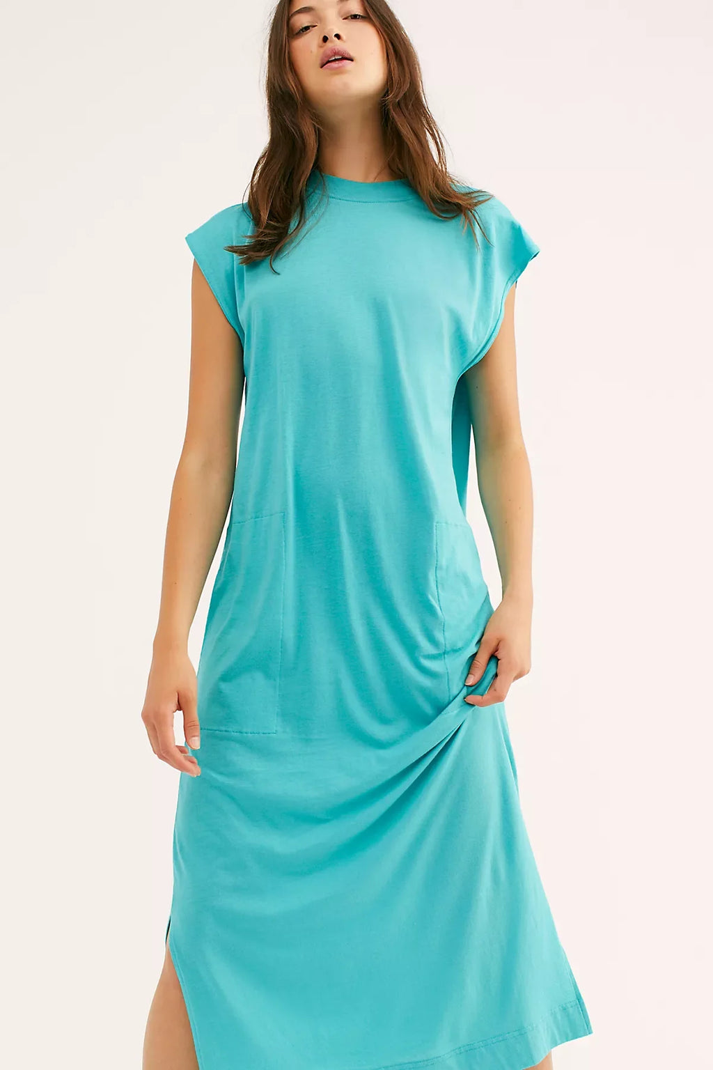 All Day Long Midi T-Shirt Dress