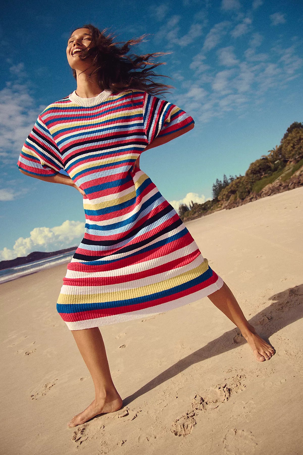 Shades Of Summer Sweater Dress