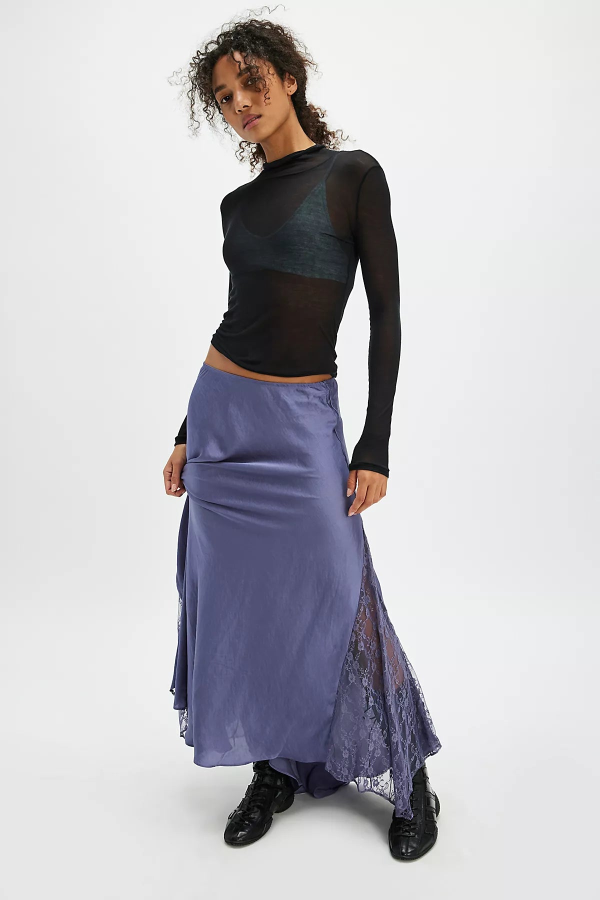 Make You Mine Maxi Slip Skirt