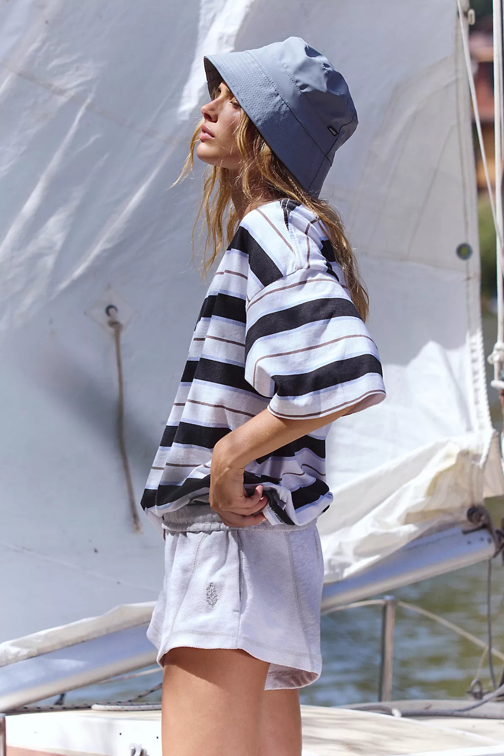 Tackle Post Up Stripe Tee