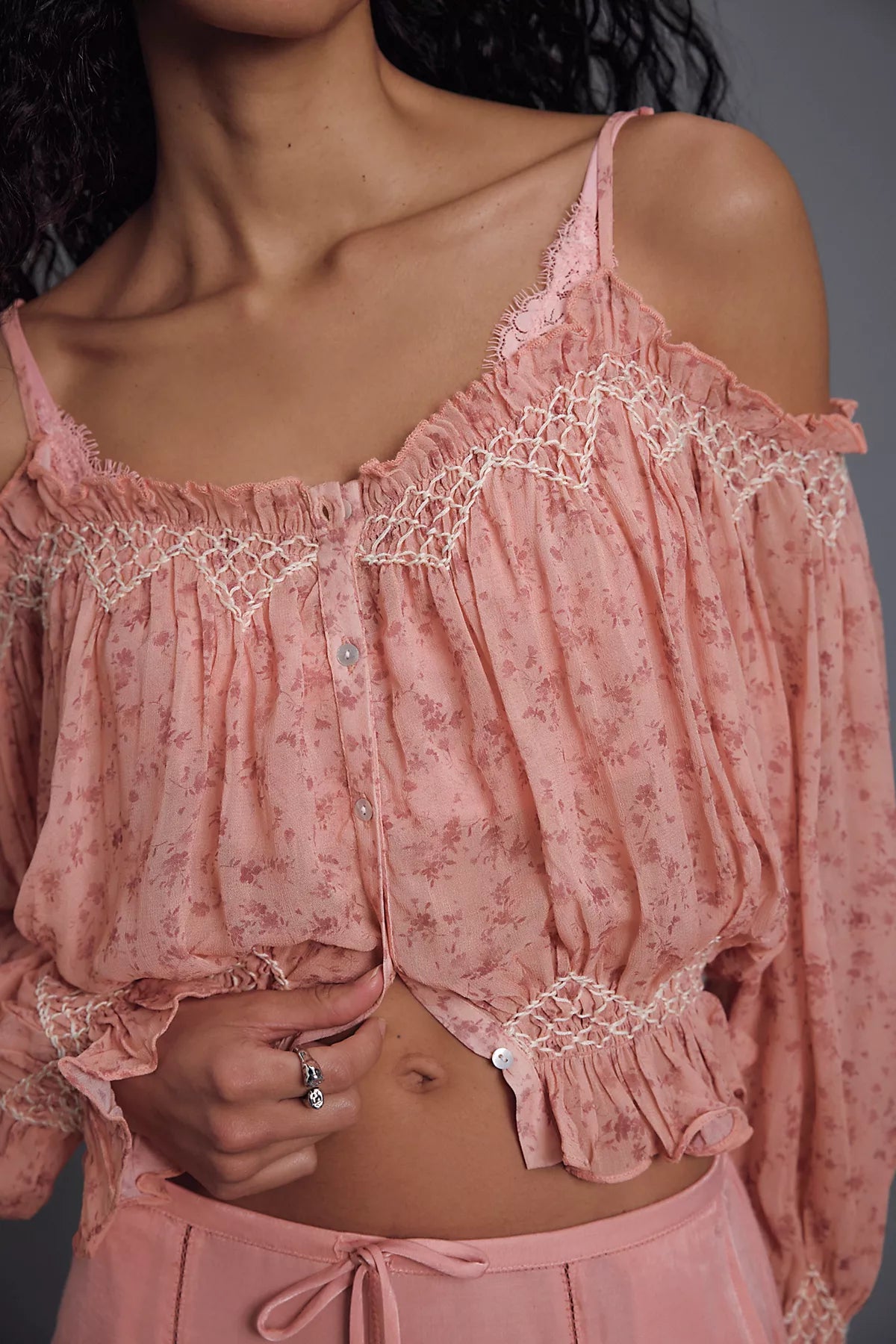 Marlow Smocked Blouse