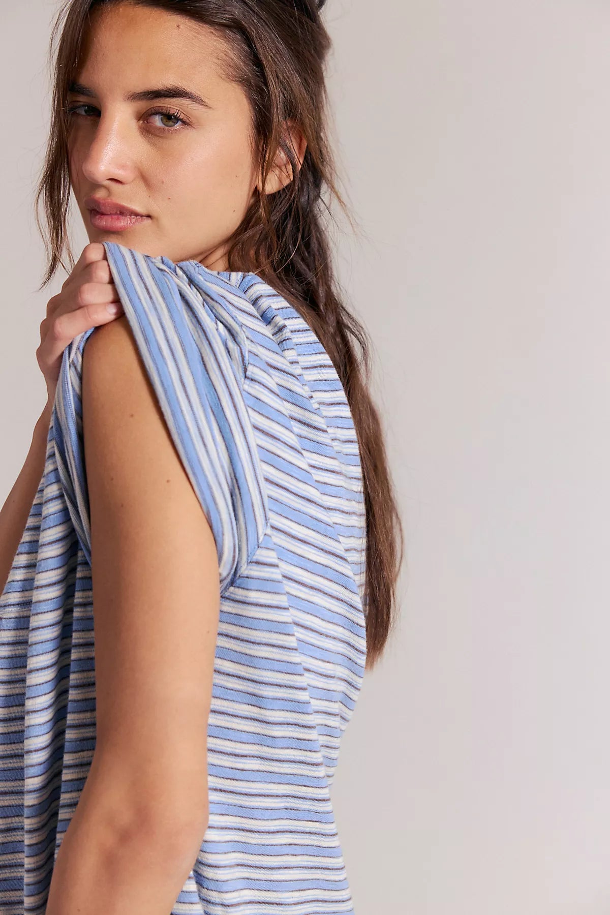 We The Free All Love Striped Pocket Tee