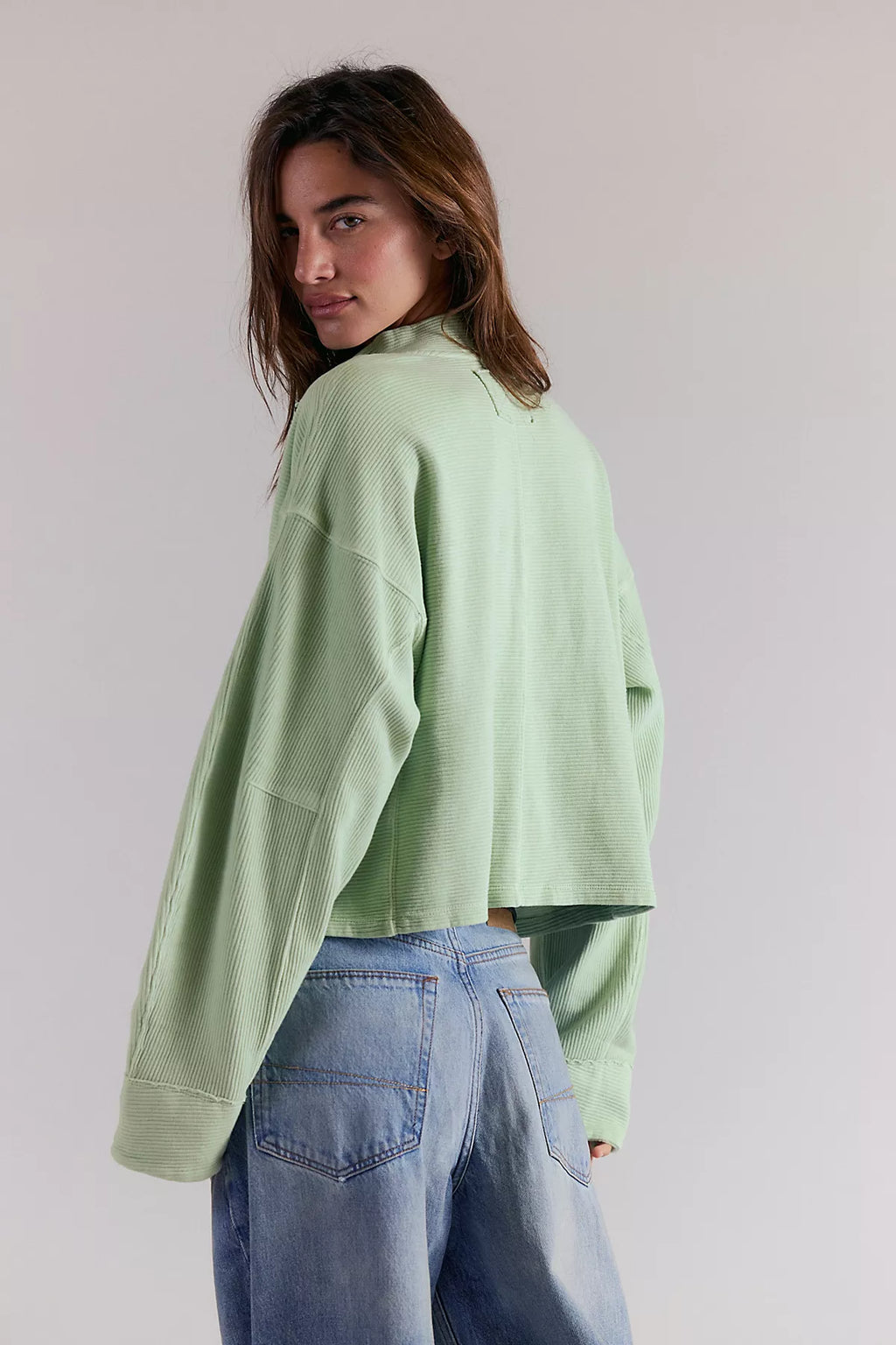 We The Free Celeste Quarter Zip