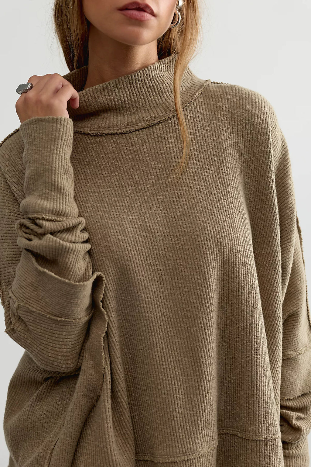 We The Free Moon Daisy Turtleneck Twofer