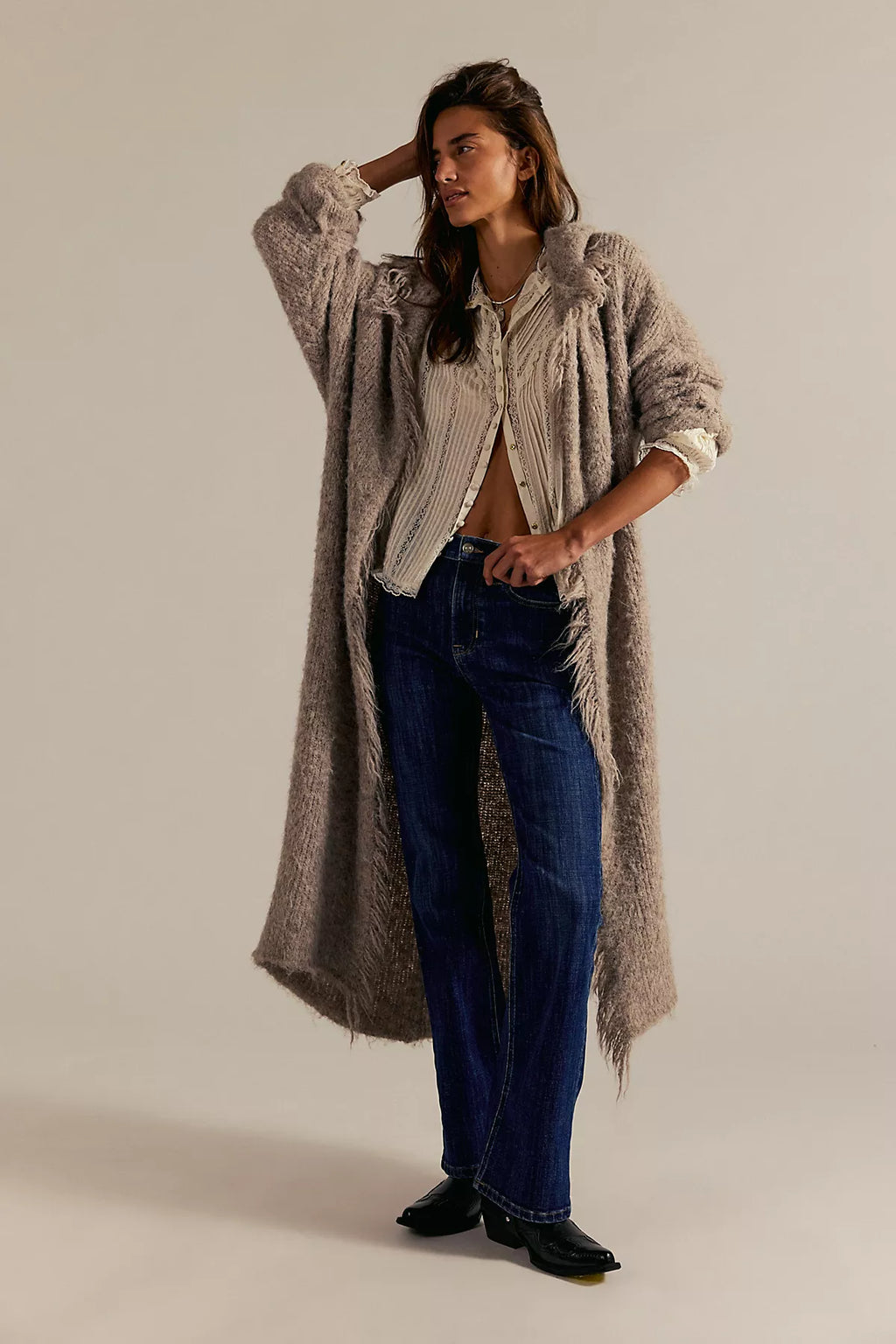 We The Free Double Knot High-Rise Straight Bootcut Jeans