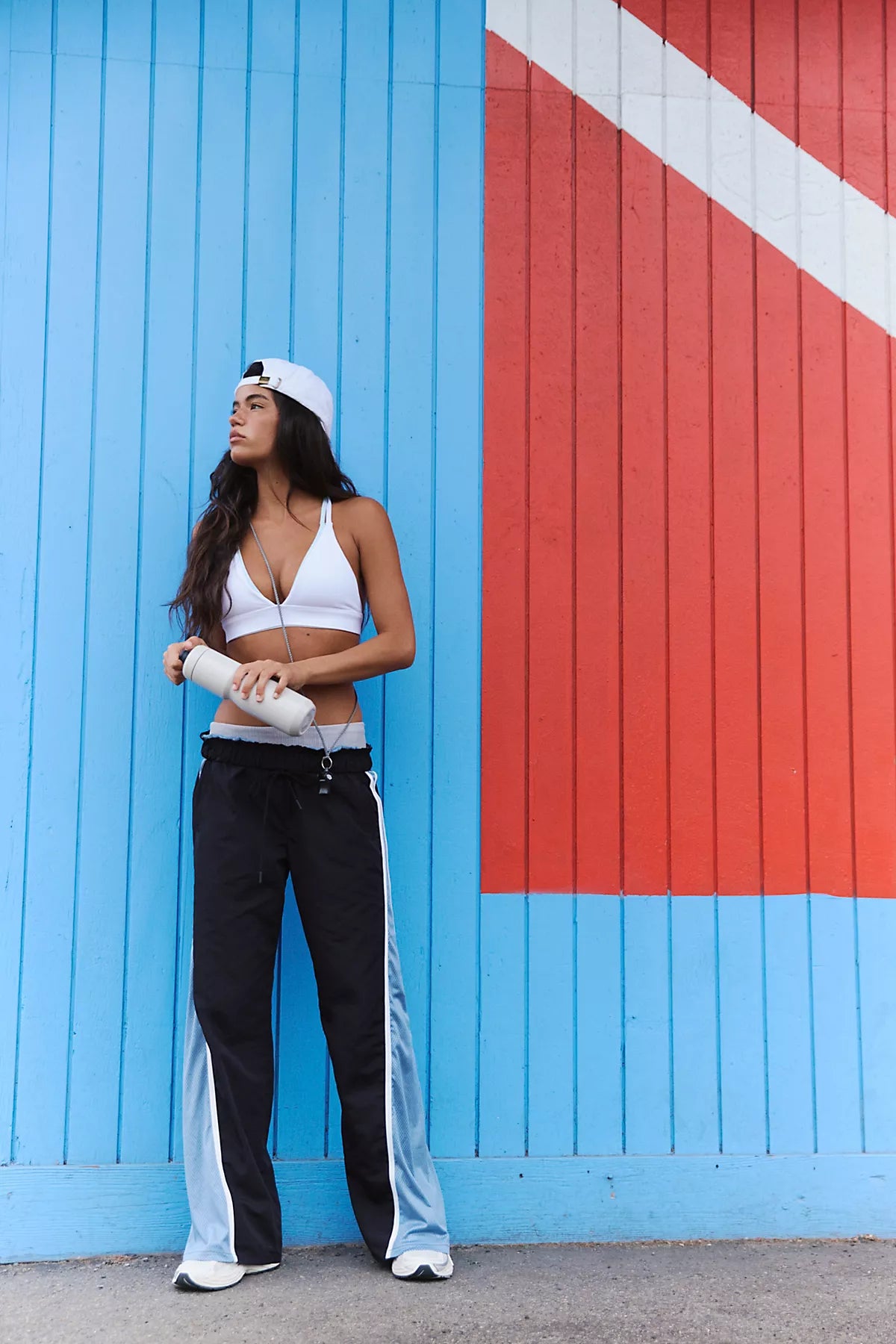 Retro Rider Mesh-Paneled Pants